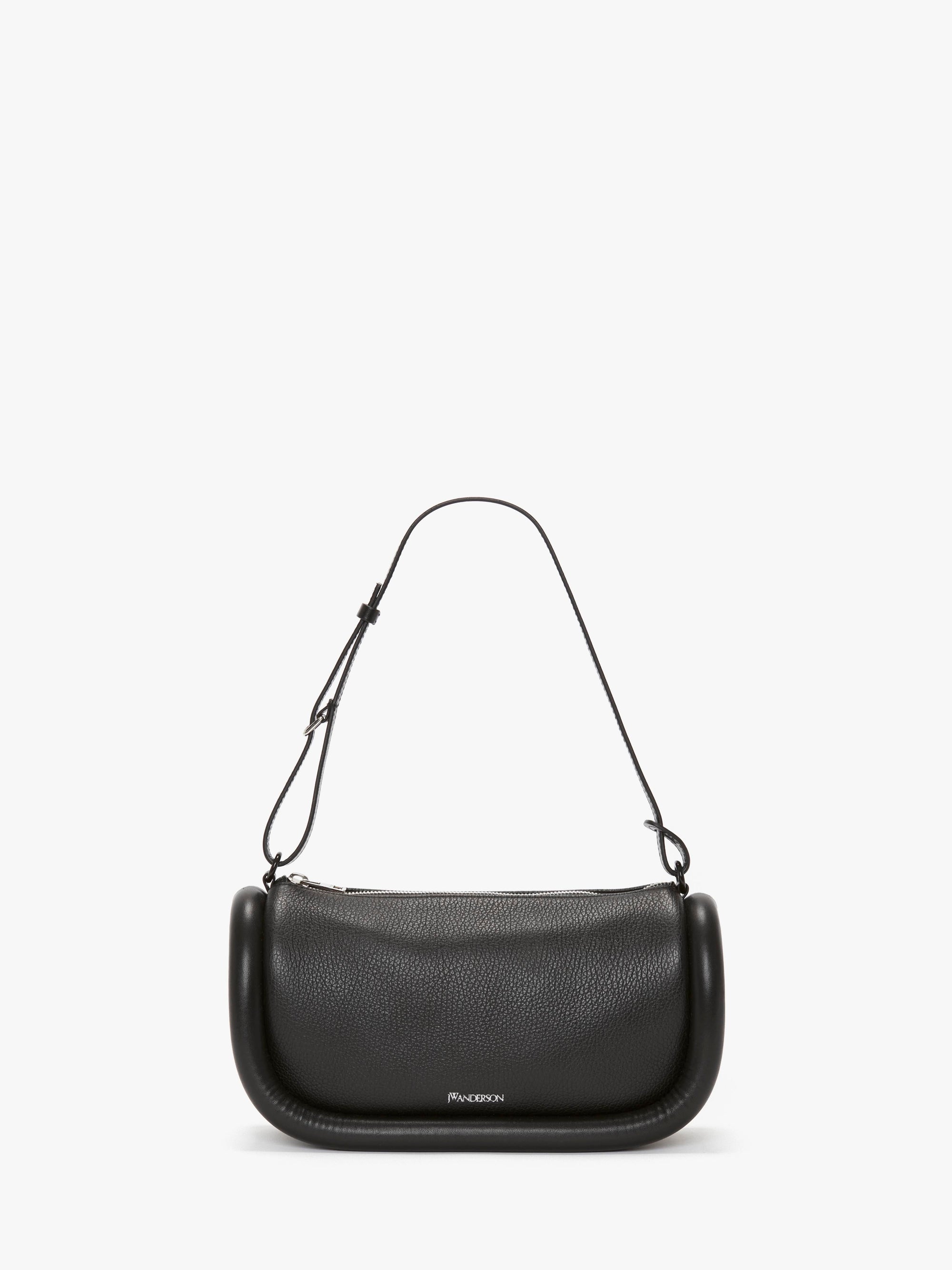 BUMPER-15 - LEATHER CROSSBODY BAG WITH ADDITIONAL WEBBING  STRAP