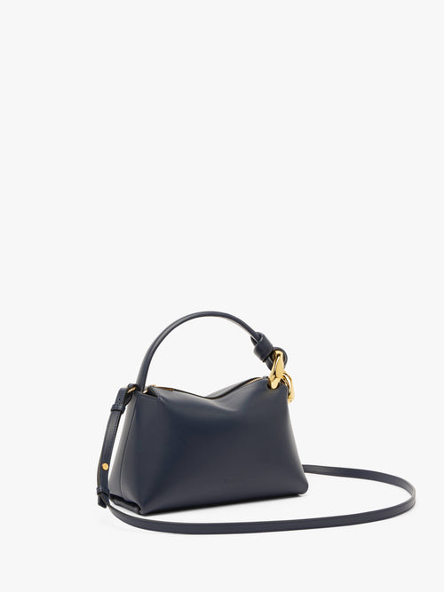 SMALL JWA CORNER BAG - LEATHER CROSSBODY BAG