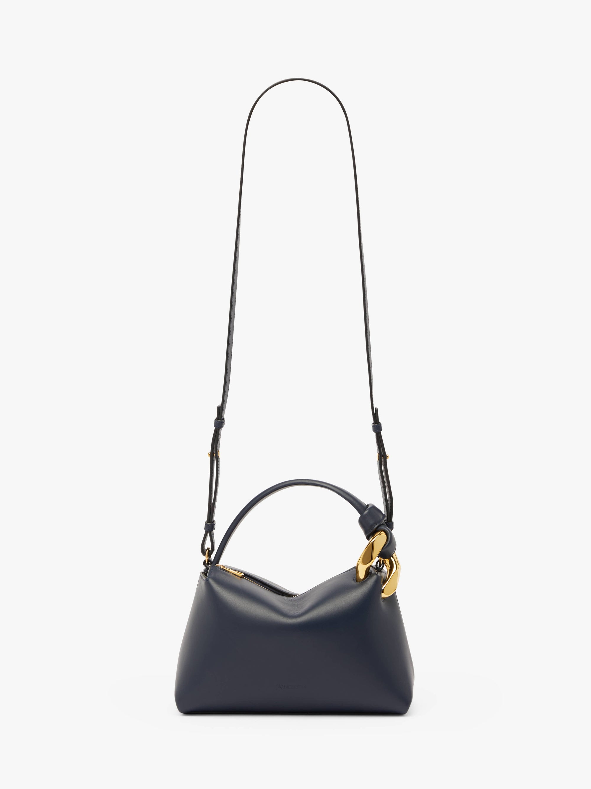 SMALL JWA CORNER BAG - LEATHER CROSSBODY BAG