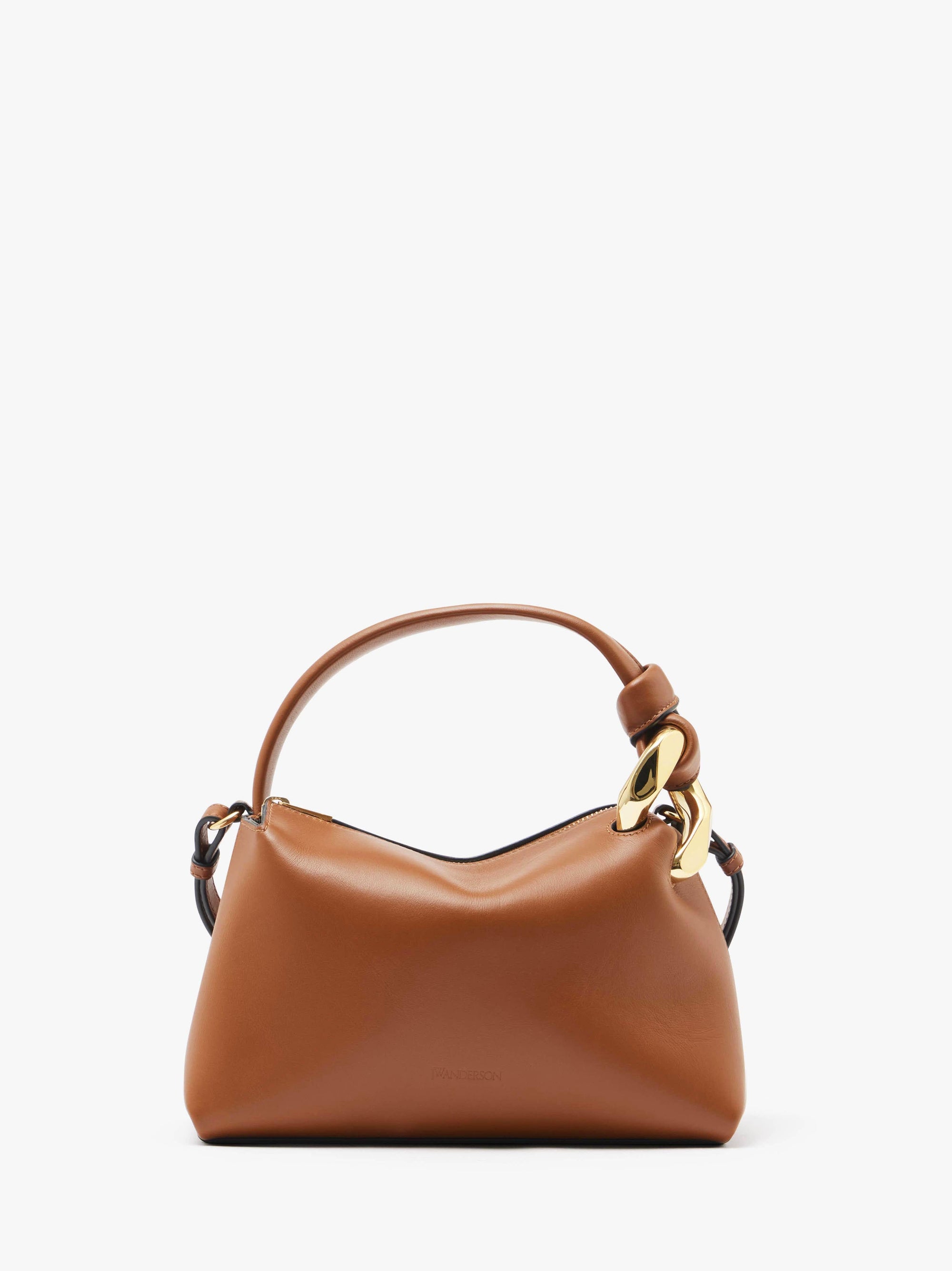 SMALL JWA CORNER BAG - LEATHER CROSSBODY BAG