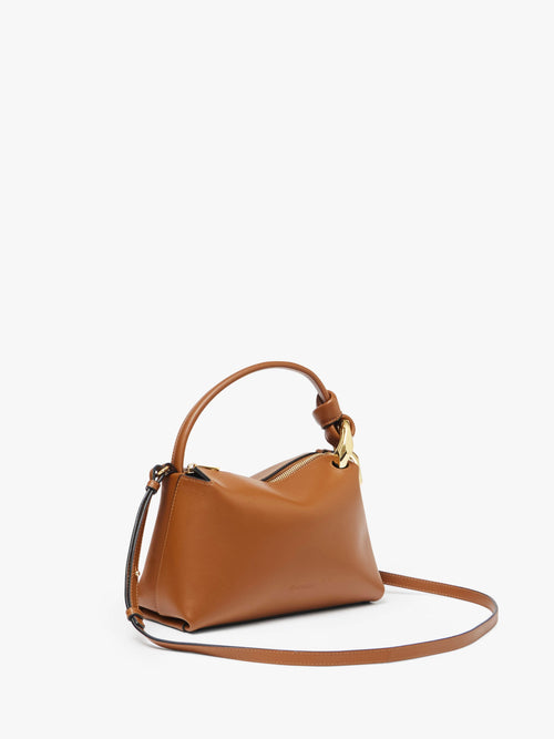 SMALL JWA CORNER BAG - LEATHER CROSSBODY BAG