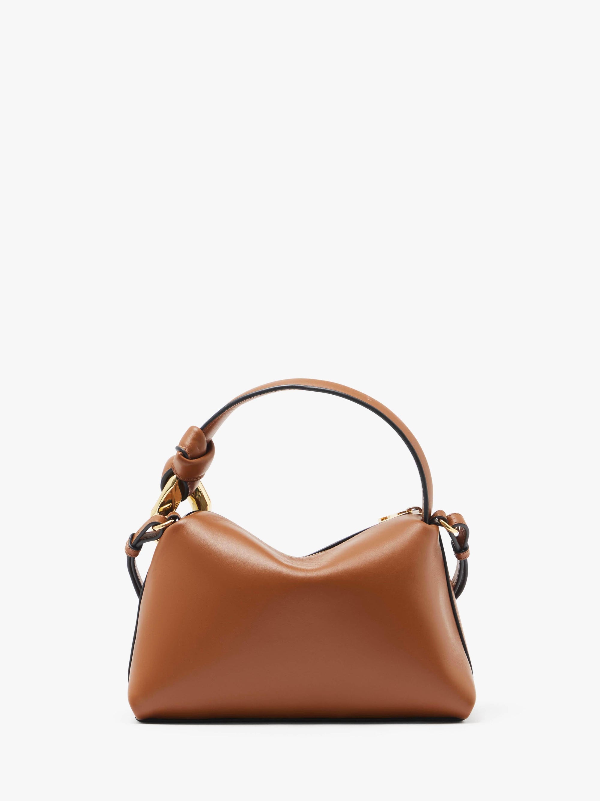 SMALL JWA CORNER BAG - LEATHER CROSSBODY BAG