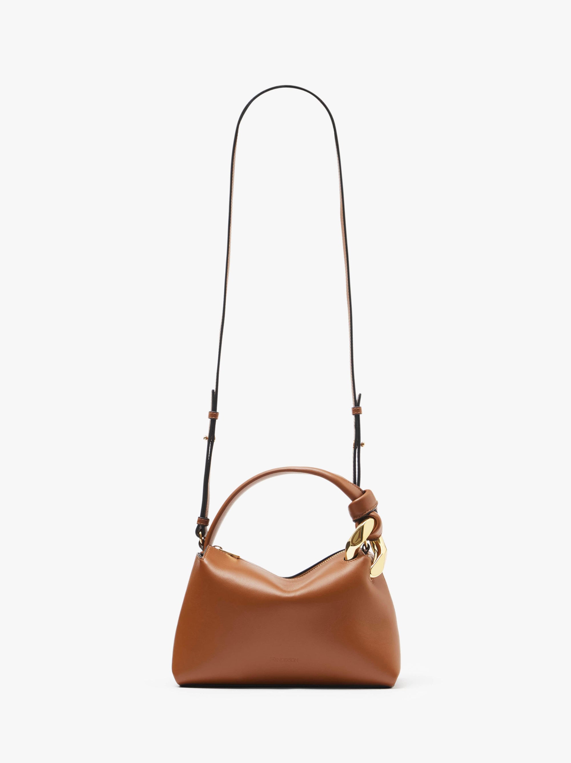 SMALL JWA CORNER BAG - LEATHER CROSSBODY BAG