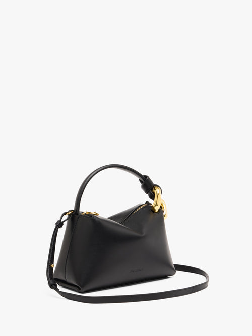 SMALL JWA CORNER BAG - LEATHER CROSSBODY BAG