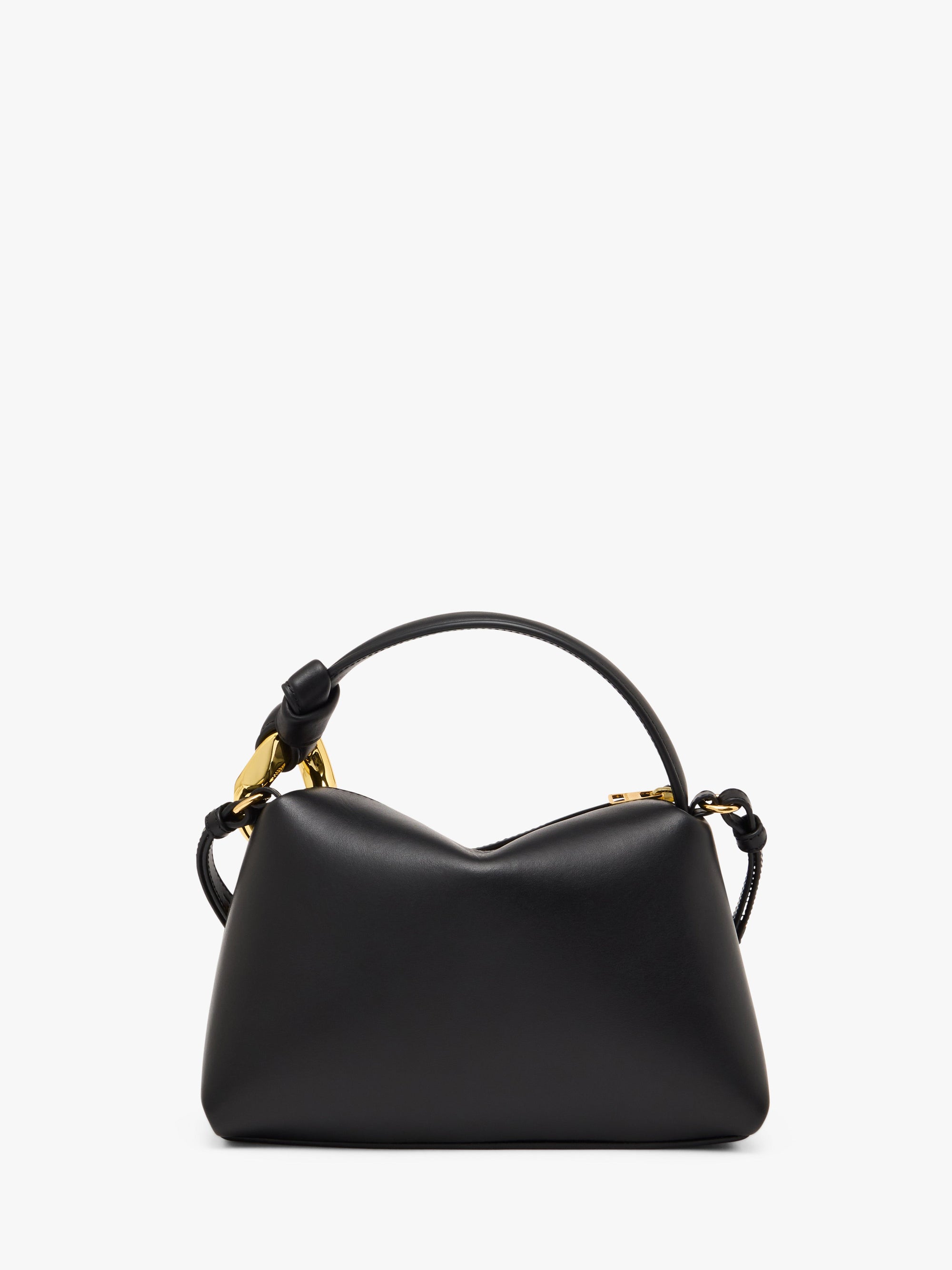 SMALL JWA CORNER BAG - LEATHER CROSSBODY BAG