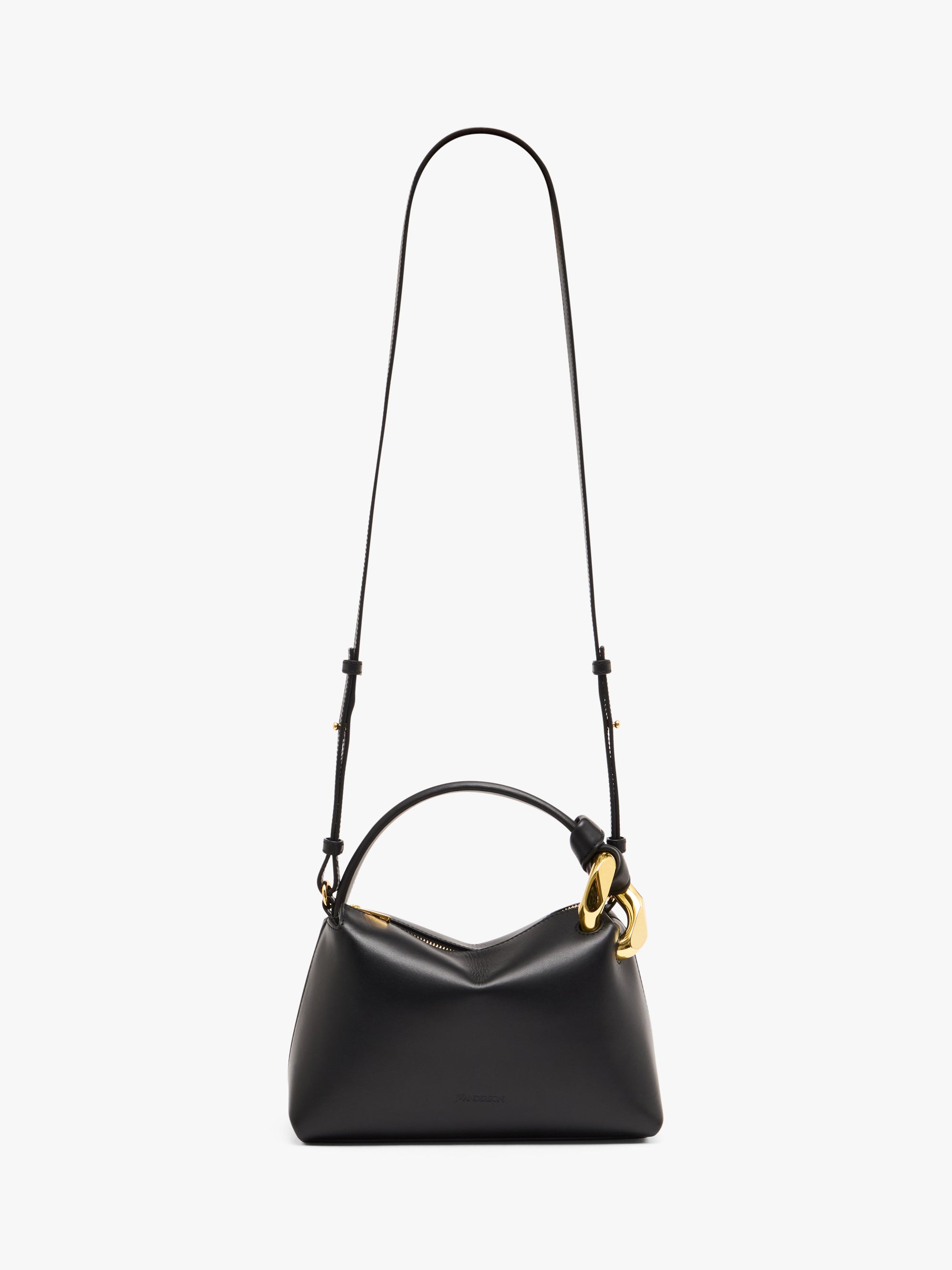 SMALL JWA CORNER BAG - LEATHER CROSSBODY BAG