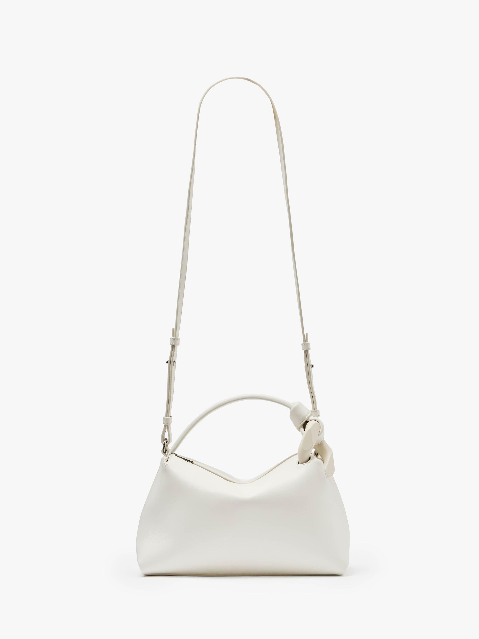 SMALL JWA CORNER BAG - LEATHER CROSSBODY BAG