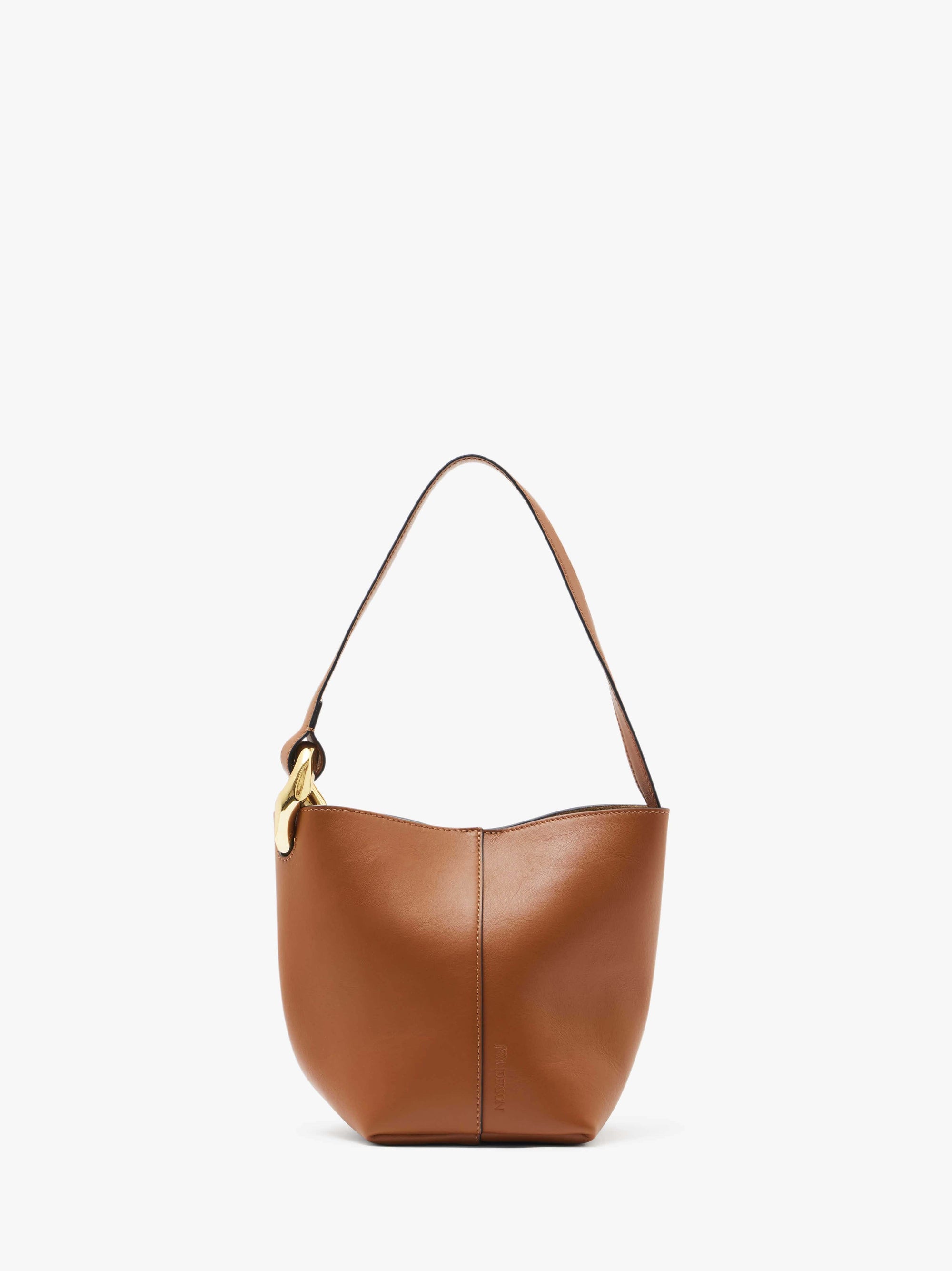 JWA CORNER BUCKET - LEATHER TOP HANDLE BAG