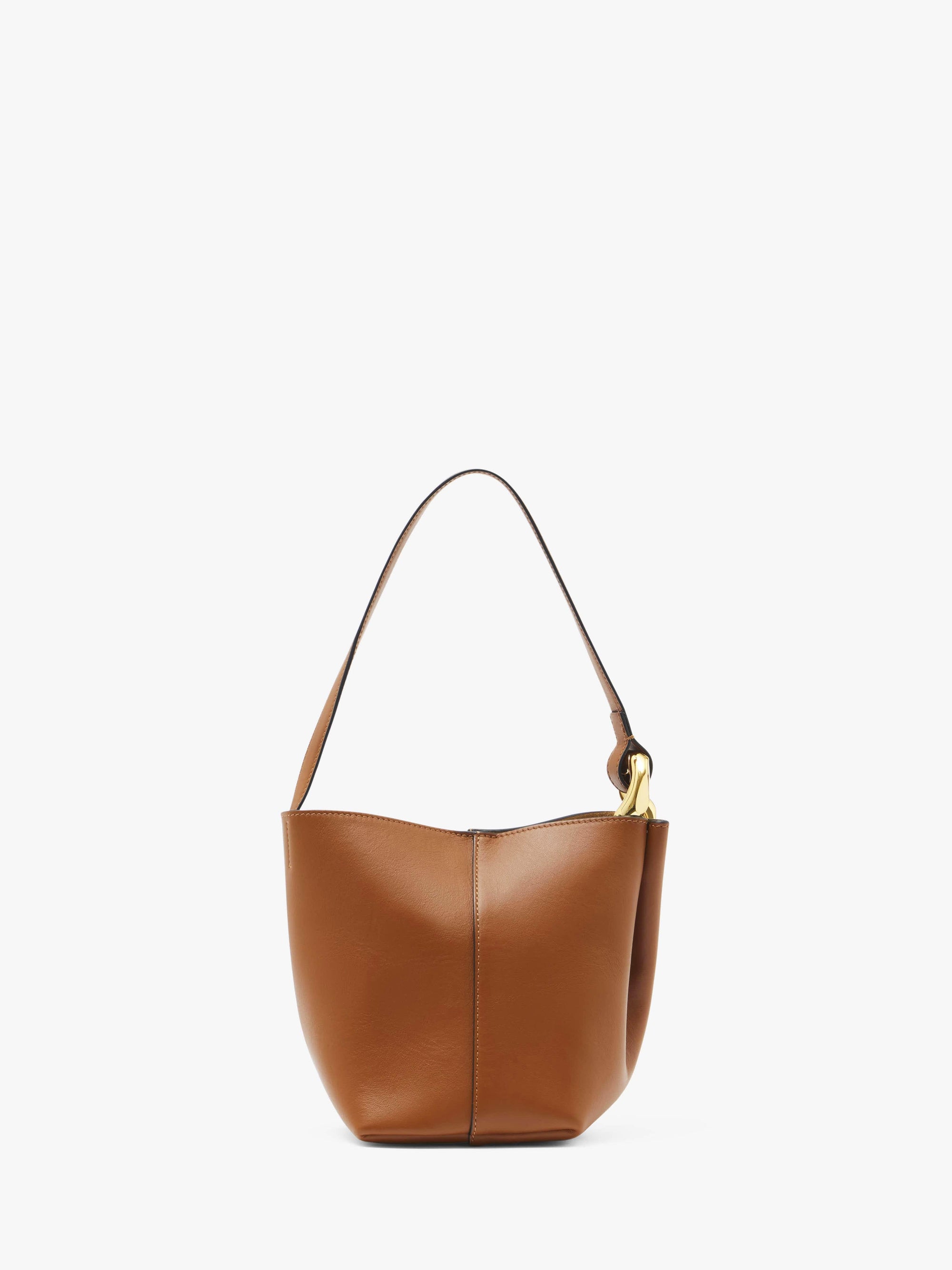 JWA CORNER BUCKET - LEATHER TOP HANDLE BAG