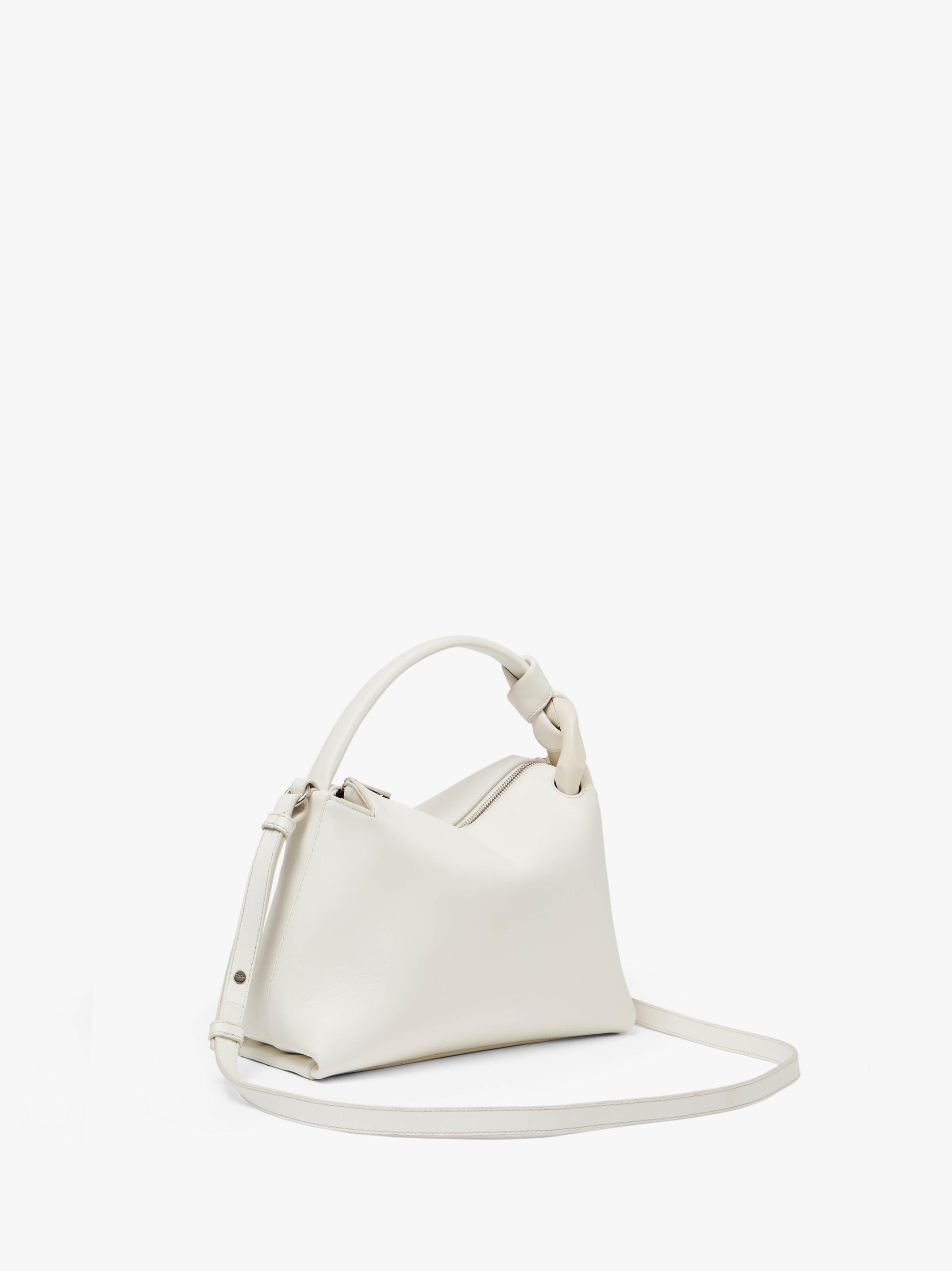 SMALL JWA CORNER BAG - LEATHER CROSSBODY BAG