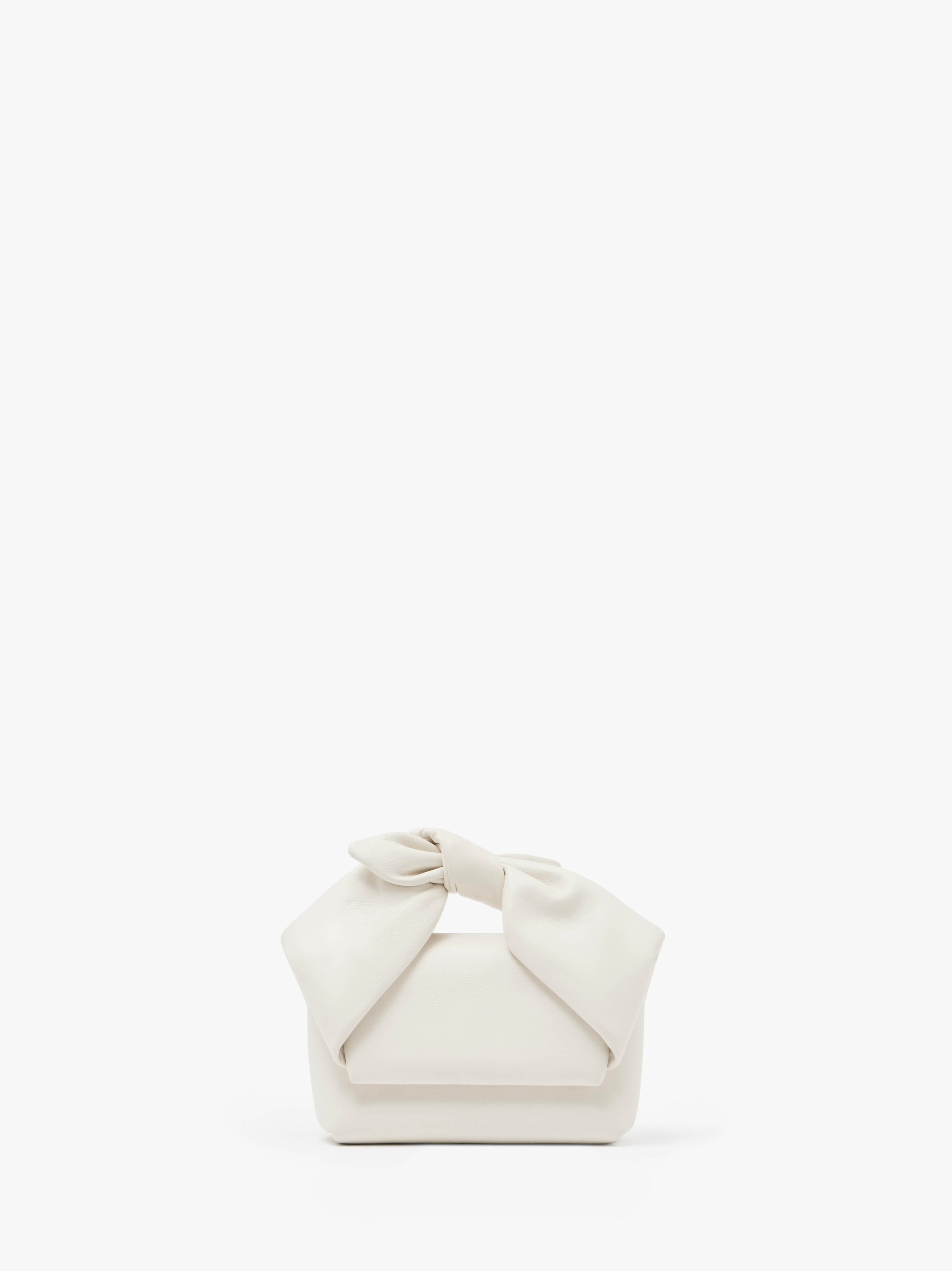 CL_BOW SMALL TWISTER BAG - OFF WHITE_HB0698LA0355
