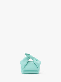 CL_BOW SMALL TWISTER BAG - AQUA_HB0699LA0355
