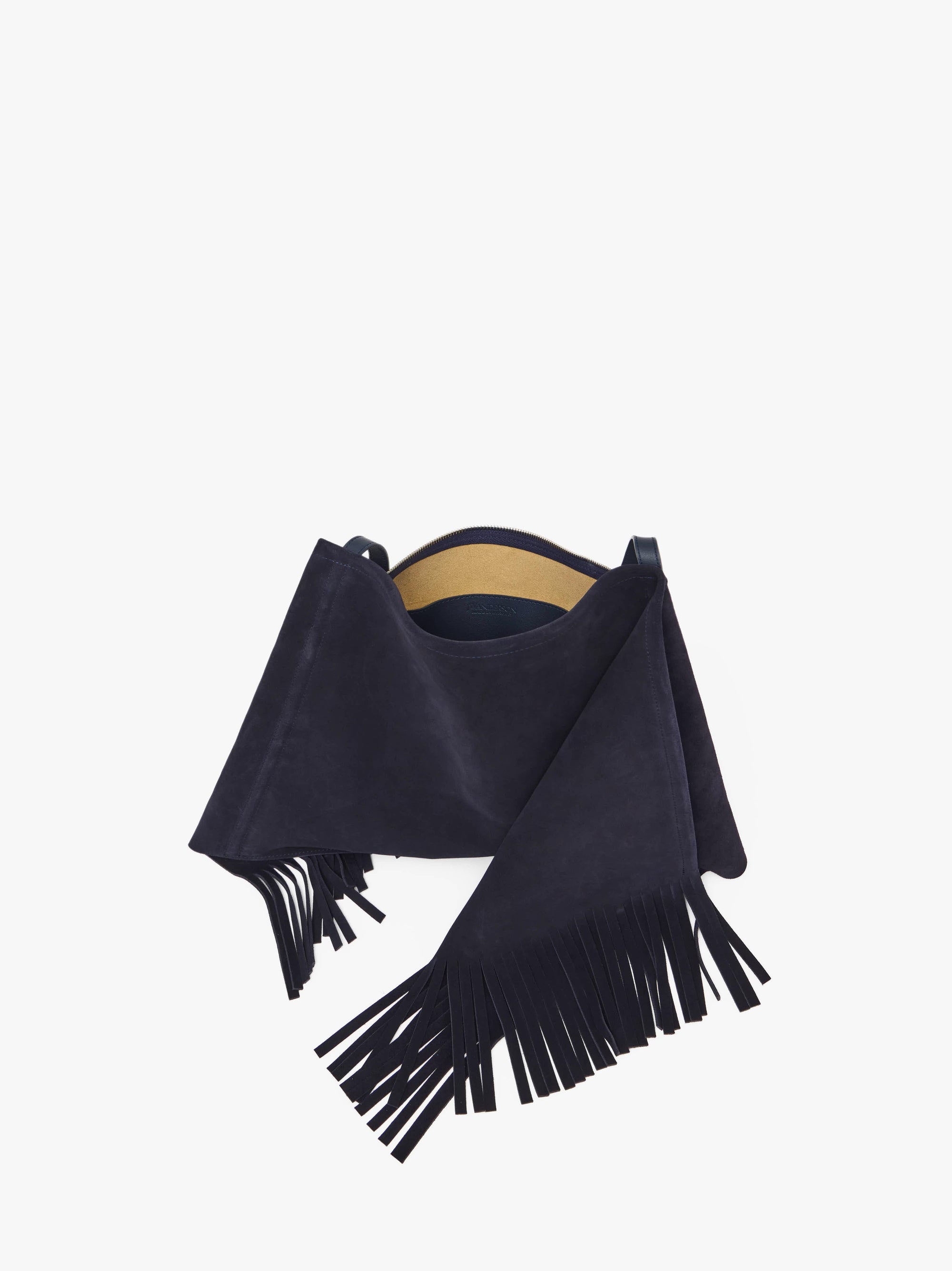 MEDIUM SCARF BAG - SUEDE SHOULDER BAG