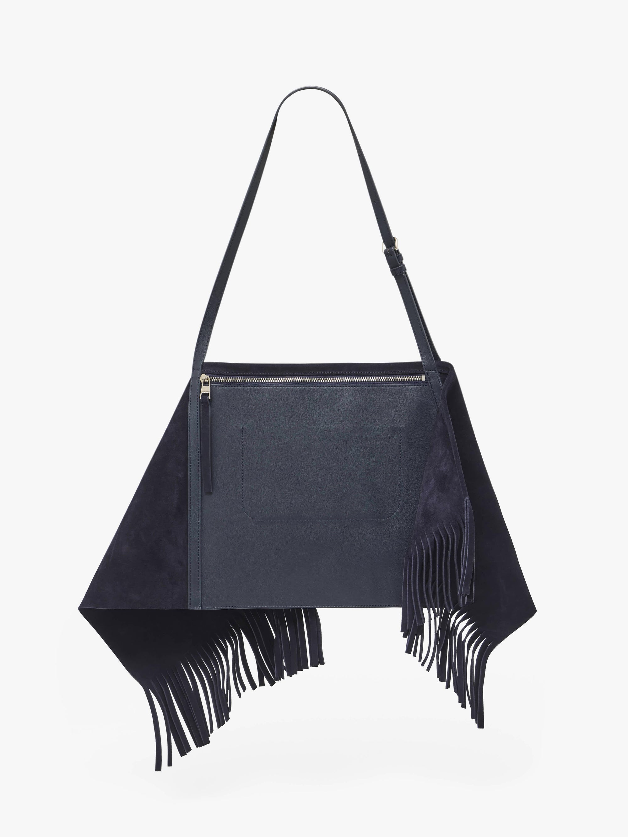 MEDIUM SCARF BAG - SUEDE SHOULDER BAG