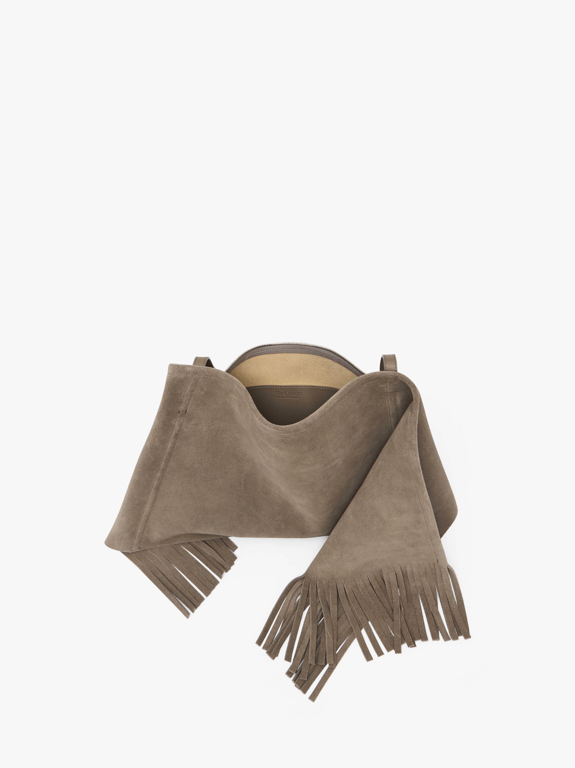 MEDIUM SCARF BAG - SUEDE SHOULDER BAG