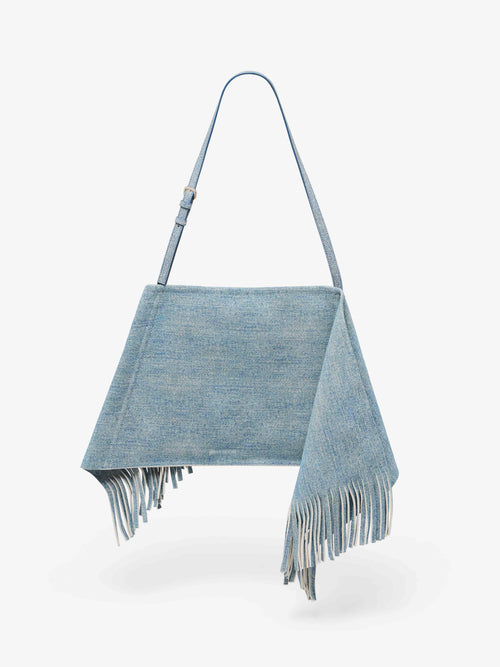 MEDIUM SCARF BAG - SUEDE SHOULDER BAG