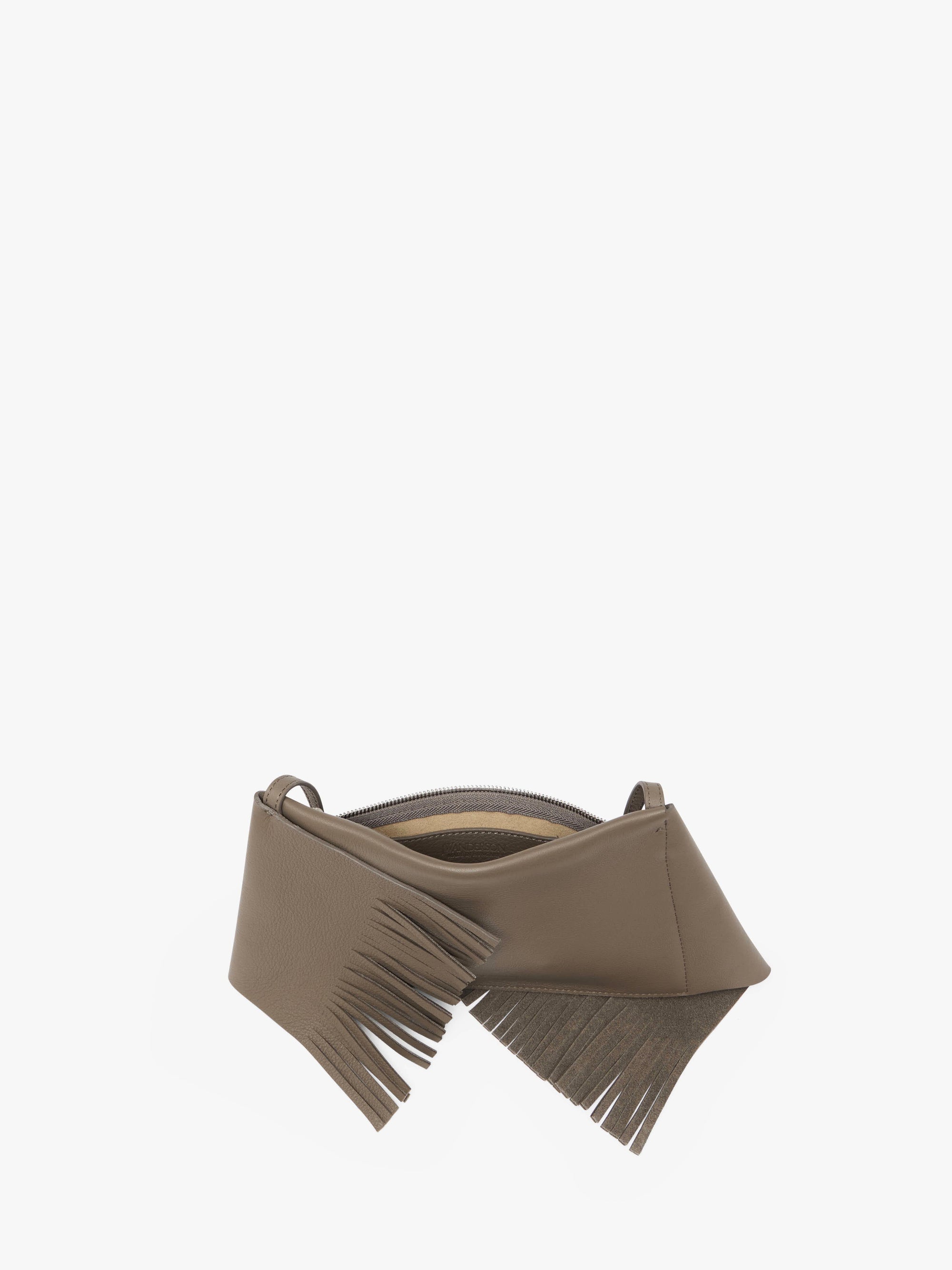 MINI SCARF BAG - SUEDE SHOULDER BAG