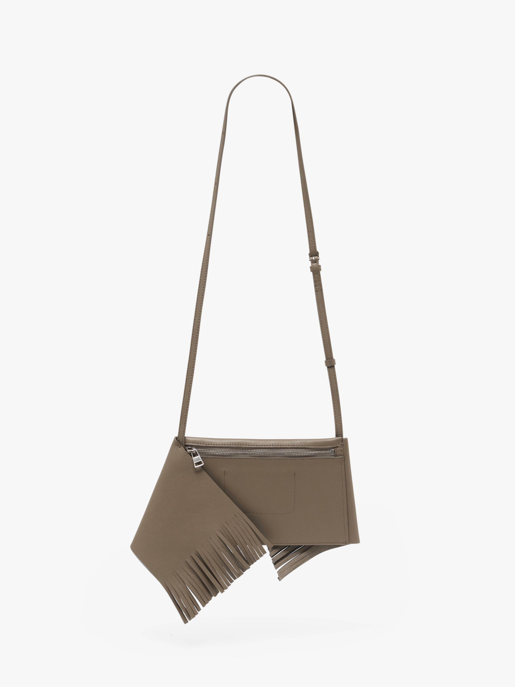 MINI SCARF BAG - SUEDE SHOULDER BAG