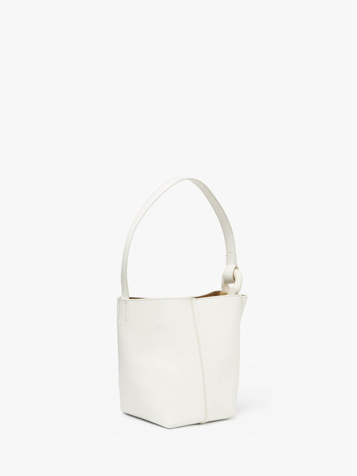 JWA CORNER BUCKET - LEATHER TOP HANDLE BAG