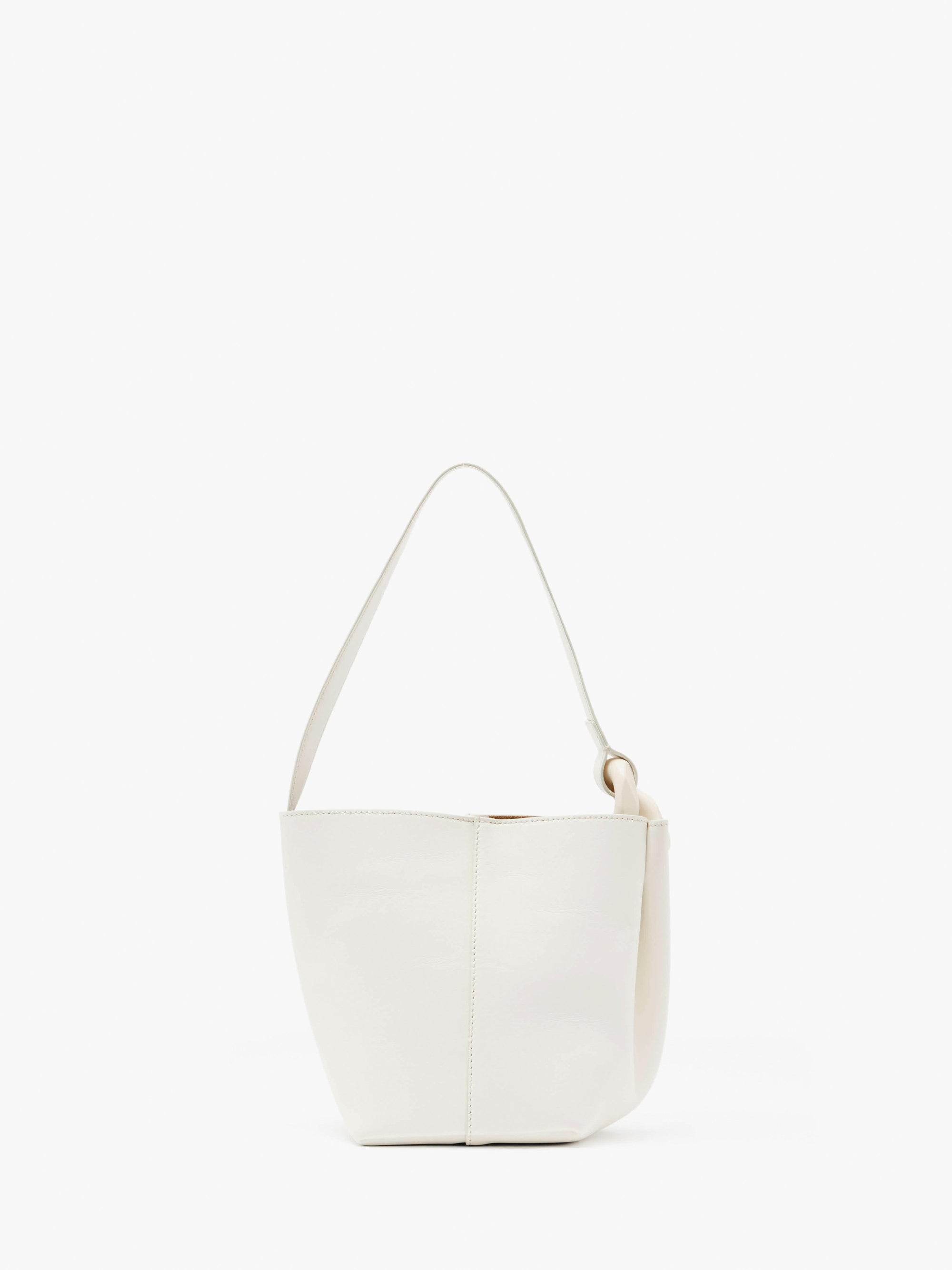 JWA CORNER BUCKET - LEATHER TOP HANDLE BAG