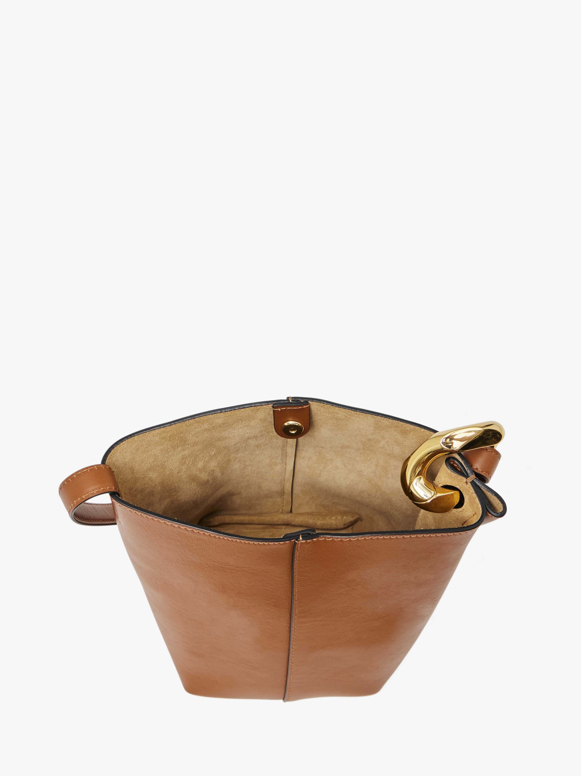 SMALL JWA CORNER BUCKET - LEATHER BUCKET BAG