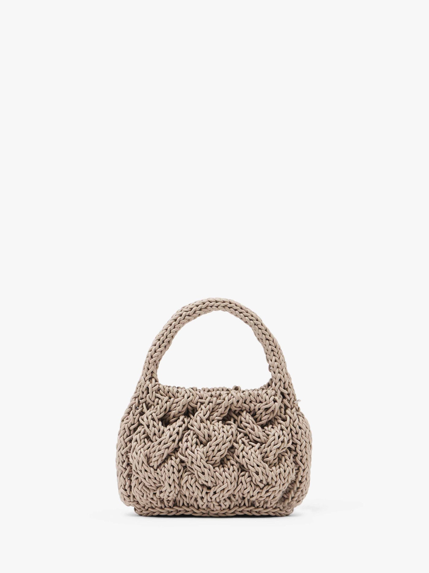CL_SMALL CABLE KNIT BAG - BLACK_HB0712LA0365
