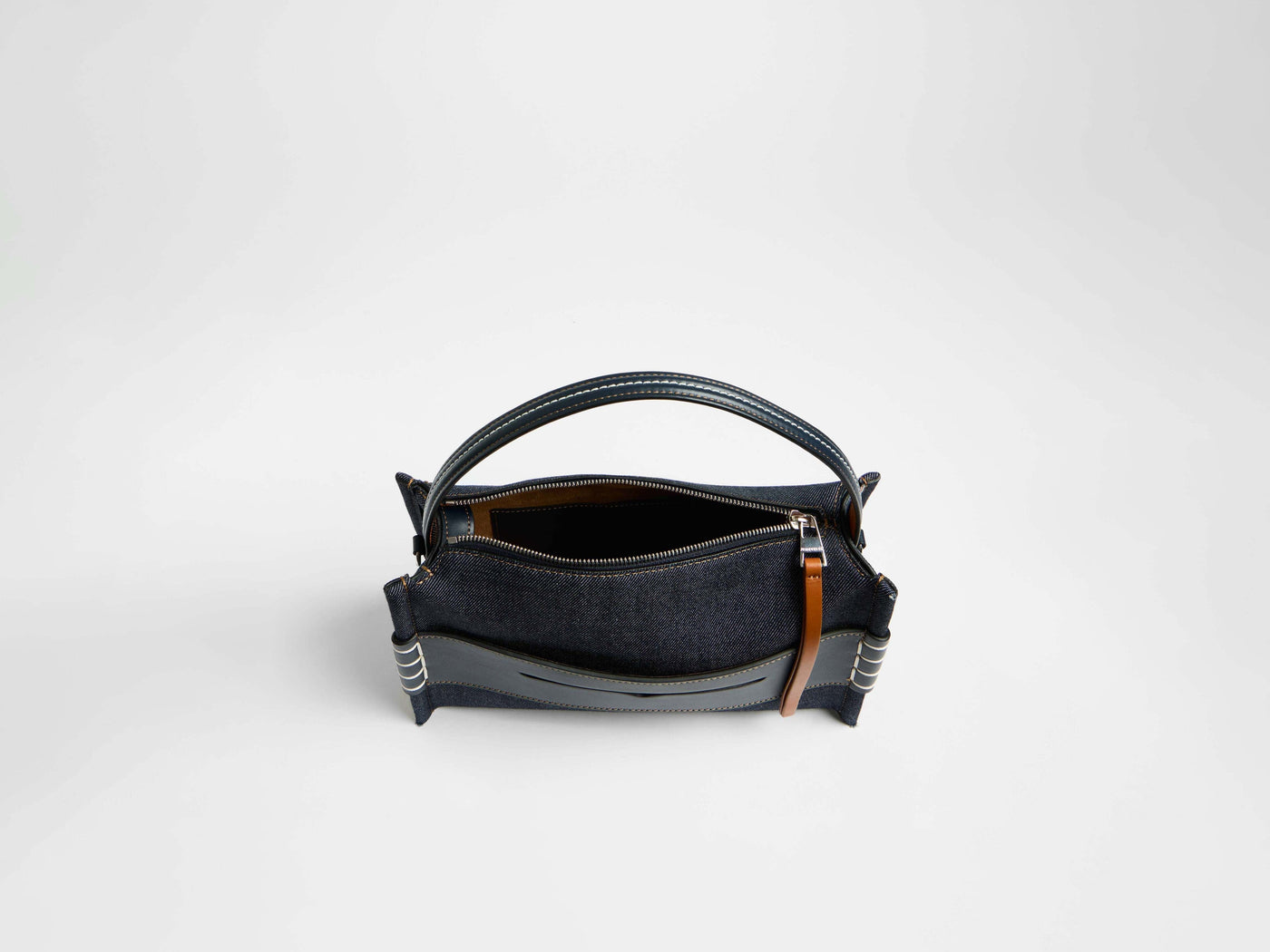 loafer bag indigo Product Top Down 3