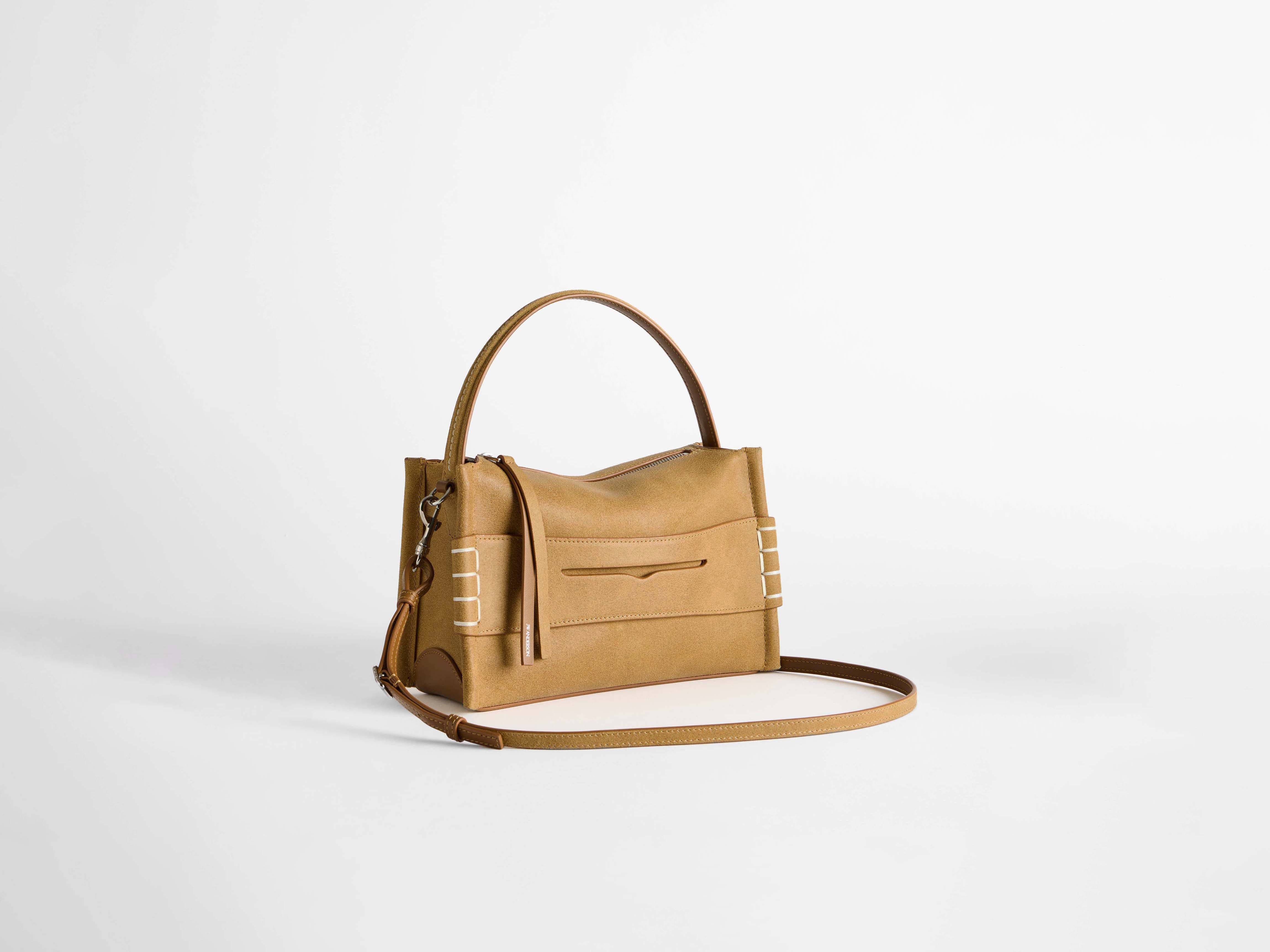 LOAFER BAG IN GOLD IN WAXED SUEDE in GOLD HB0716LA0319120O/S | JW