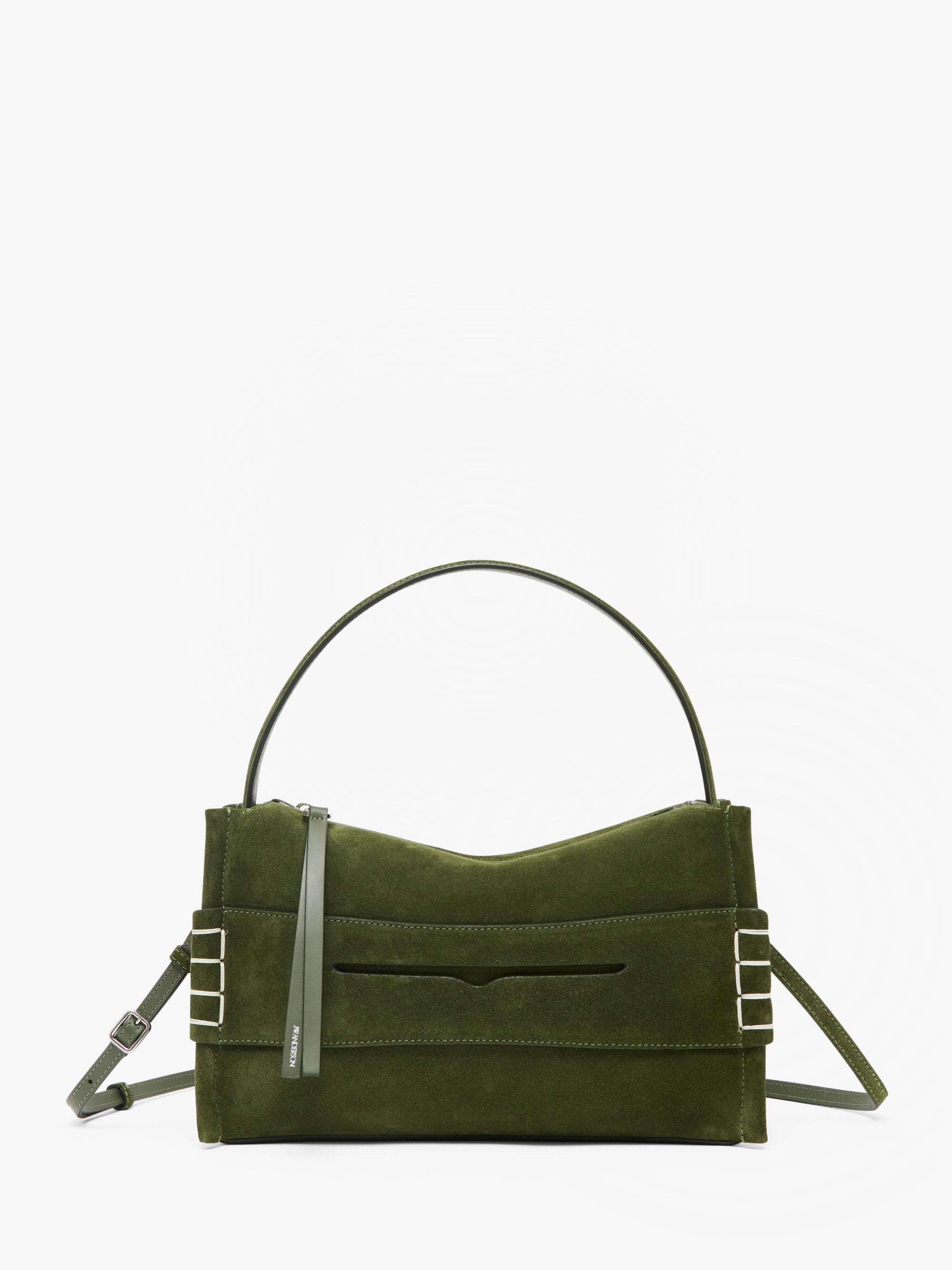 LOAFER BAG - SUEDE SHOULDER BAG