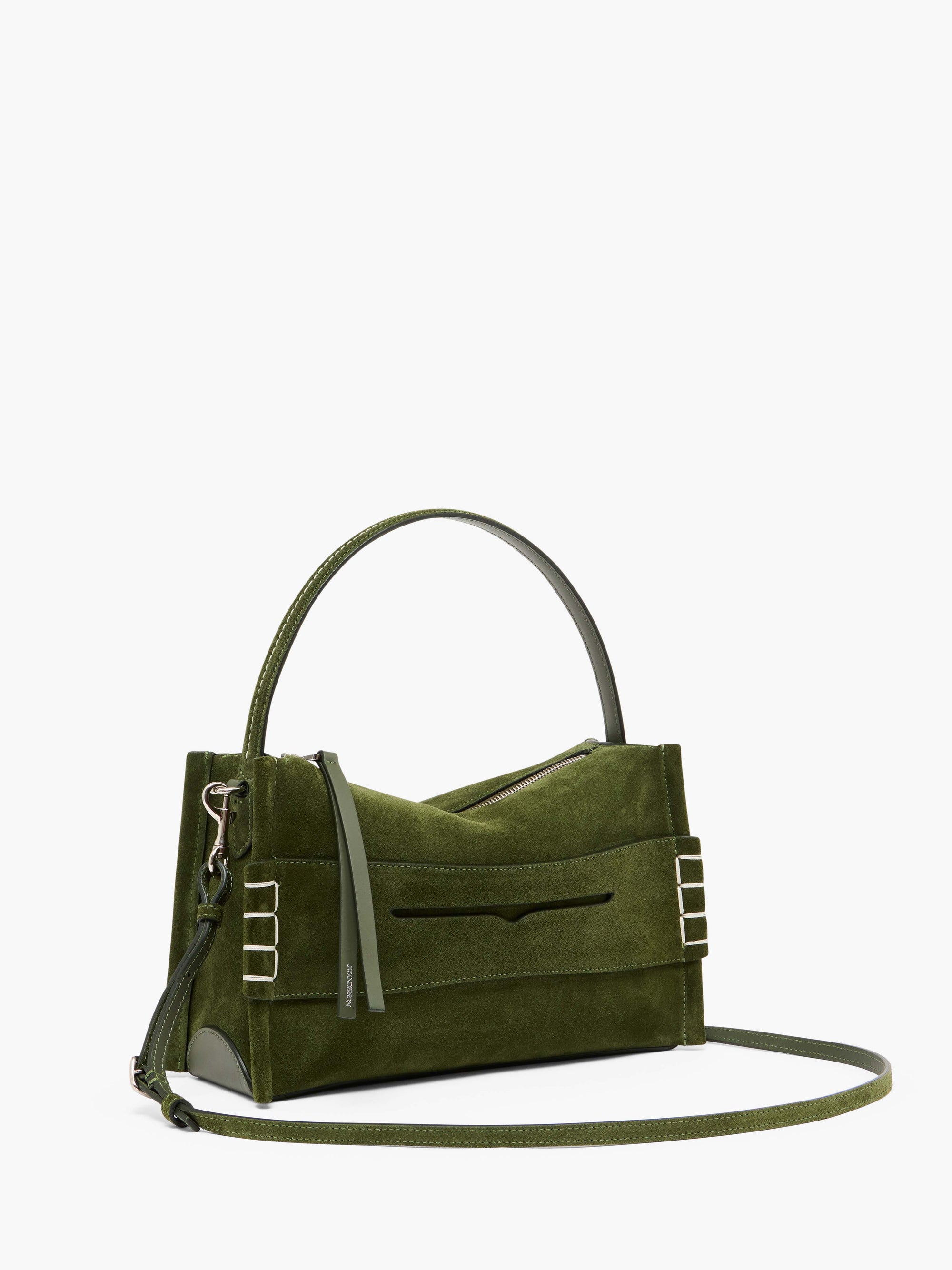 LOAFER BAG - SUEDE SHOULDER BAG