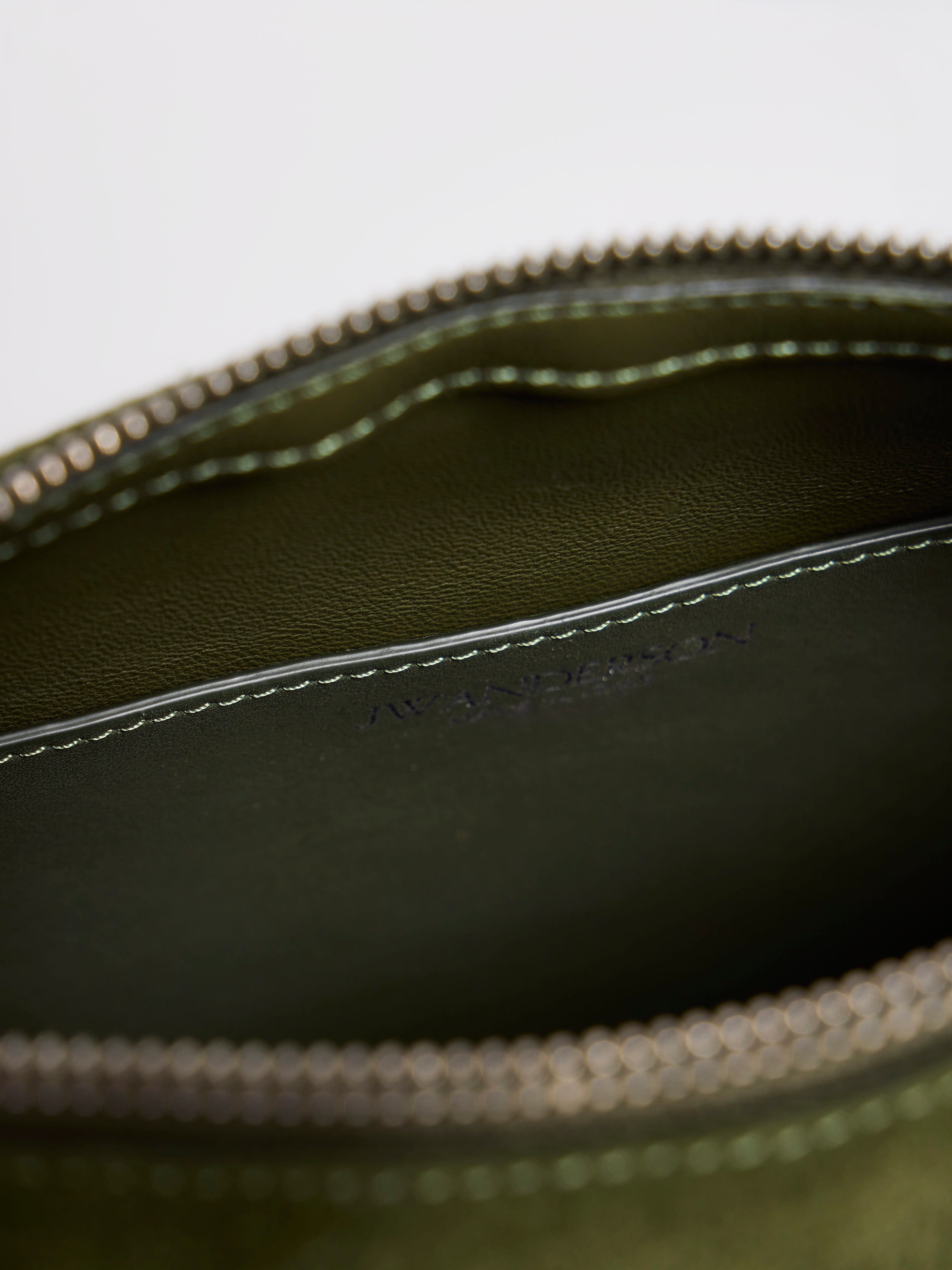 LOAFER BAG IN KHAKI SUEDE in KHAKI HB0716LA0364575O/S | JW Anderson US