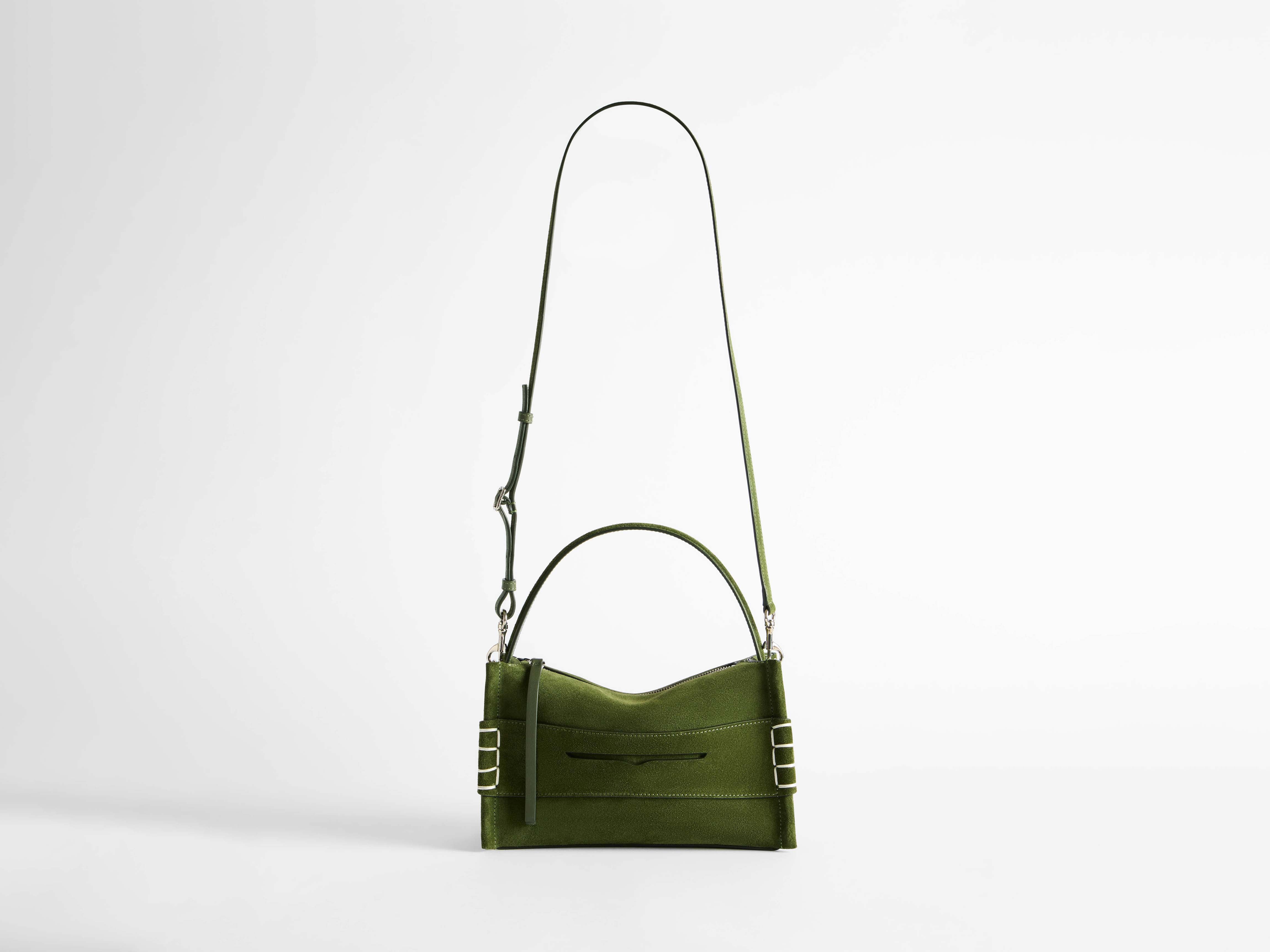 LOAFER BAG IN KHAKI SUEDE in KHAKI HB0716LA0364575O/S | JW