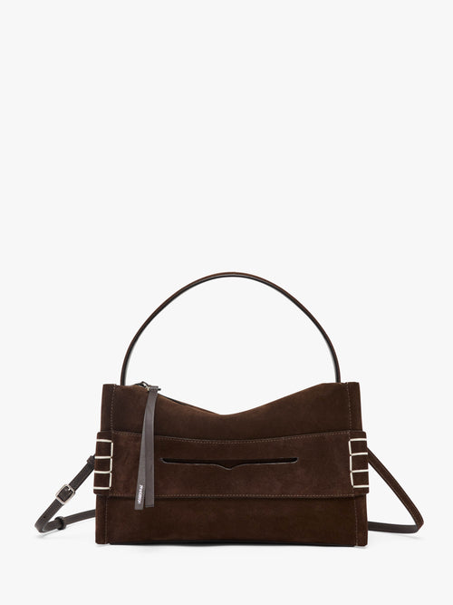 LOAFER BAG - SUEDE SHOULDER BAG