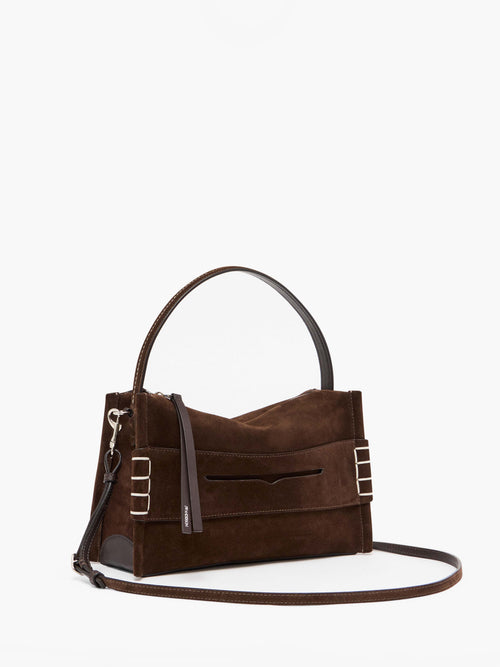 LOAFER BAG - SUEDE SHOULDER BAG