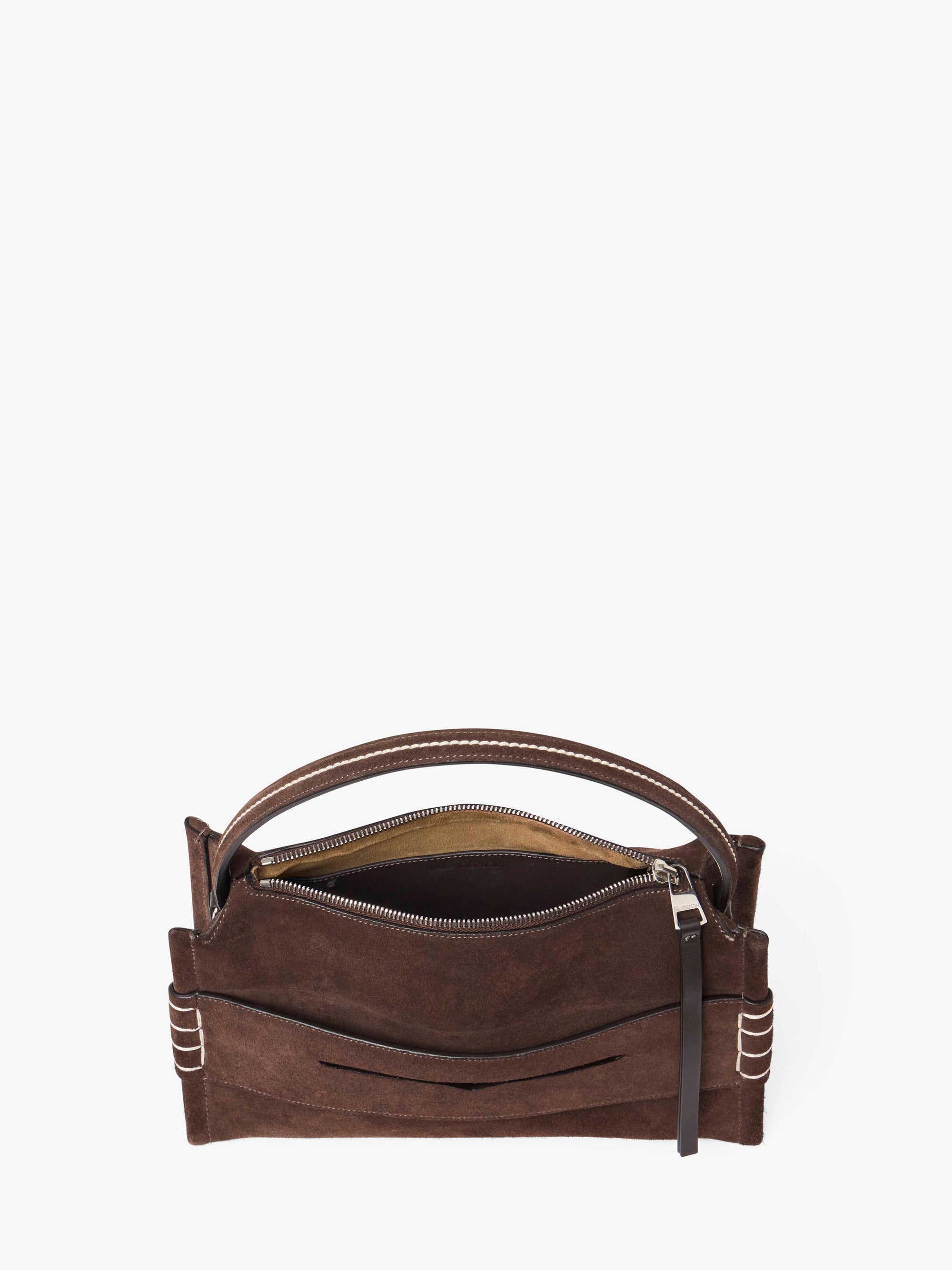 LOAFER BAG - SUEDE SHOULDER BAG