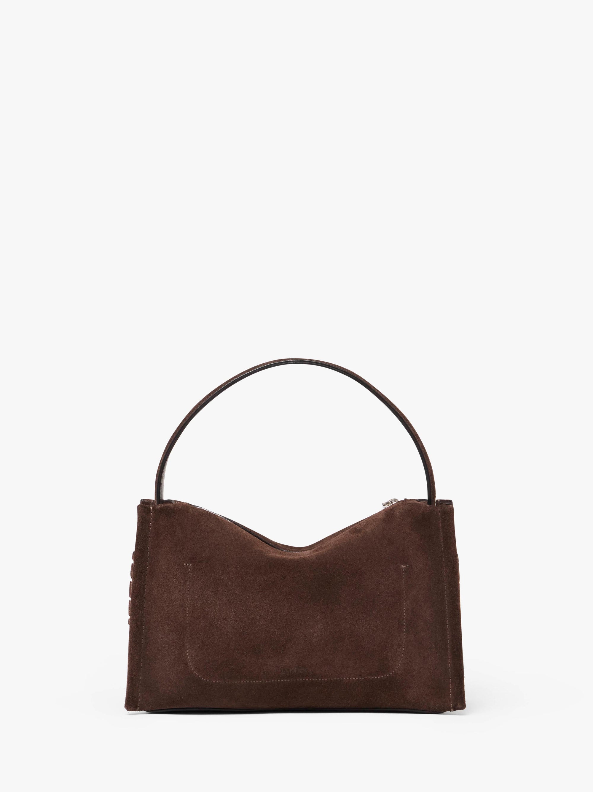 LOAFER BAG - SUEDE SHOULDER BAG