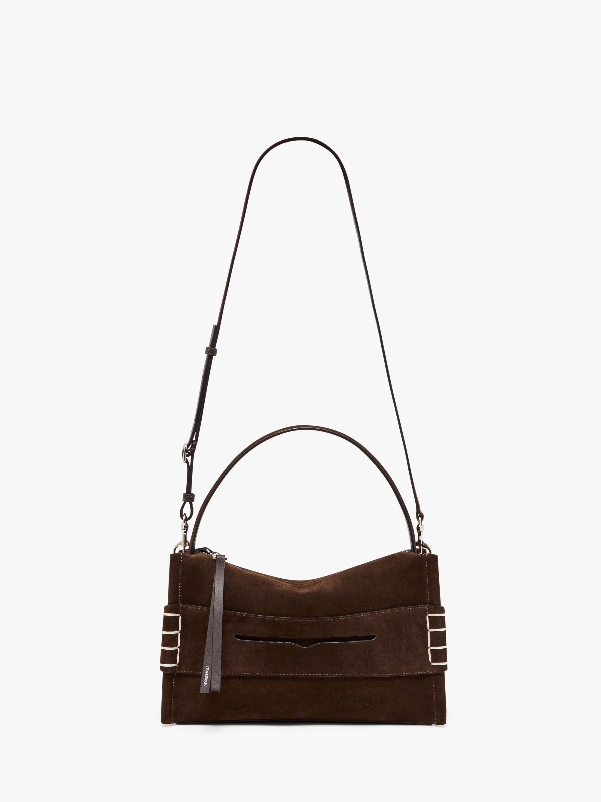 LOAFER BAG - SUEDE SHOULDER BAG