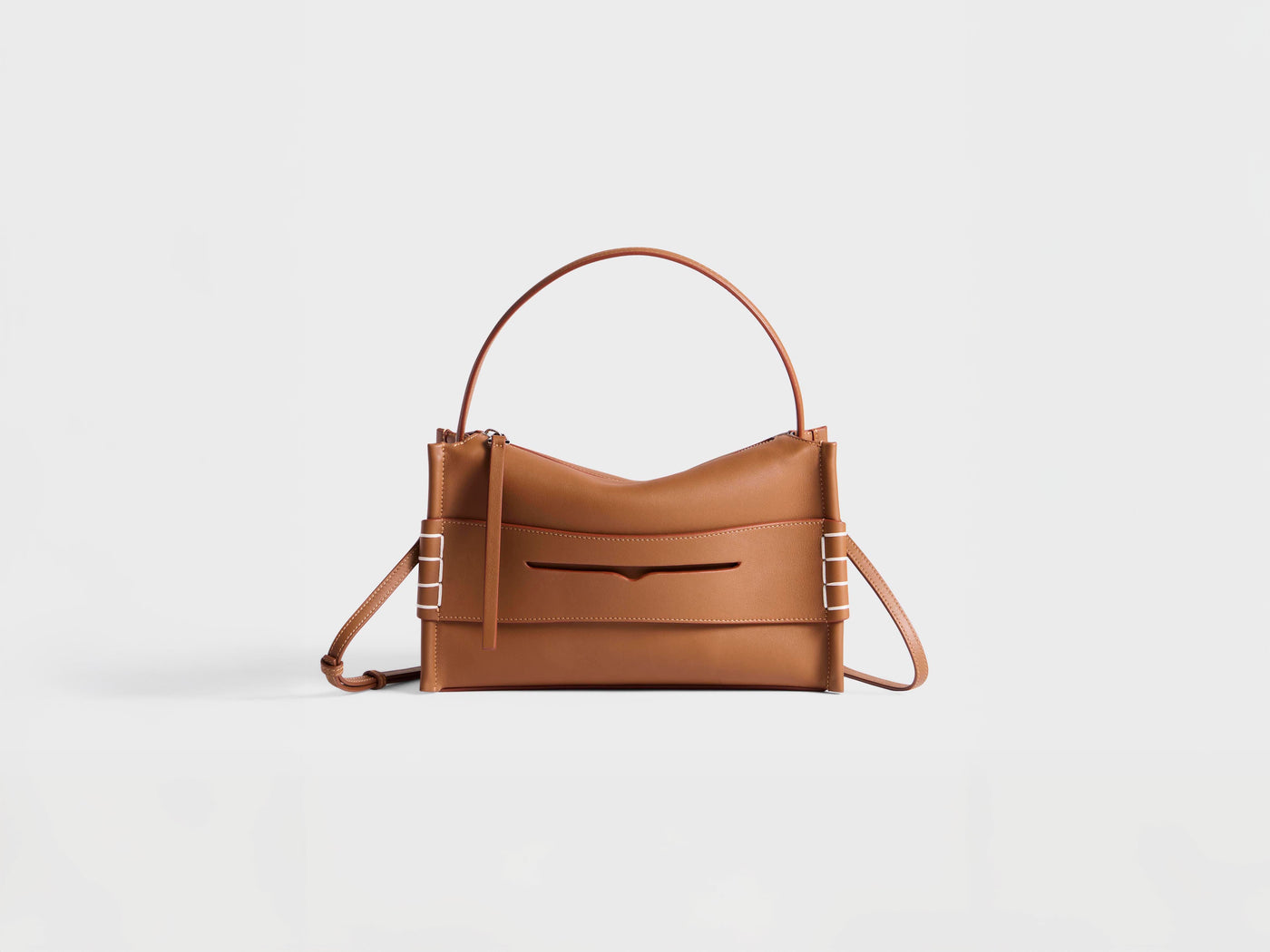 LOAFER BAG IN TAN LEATHER