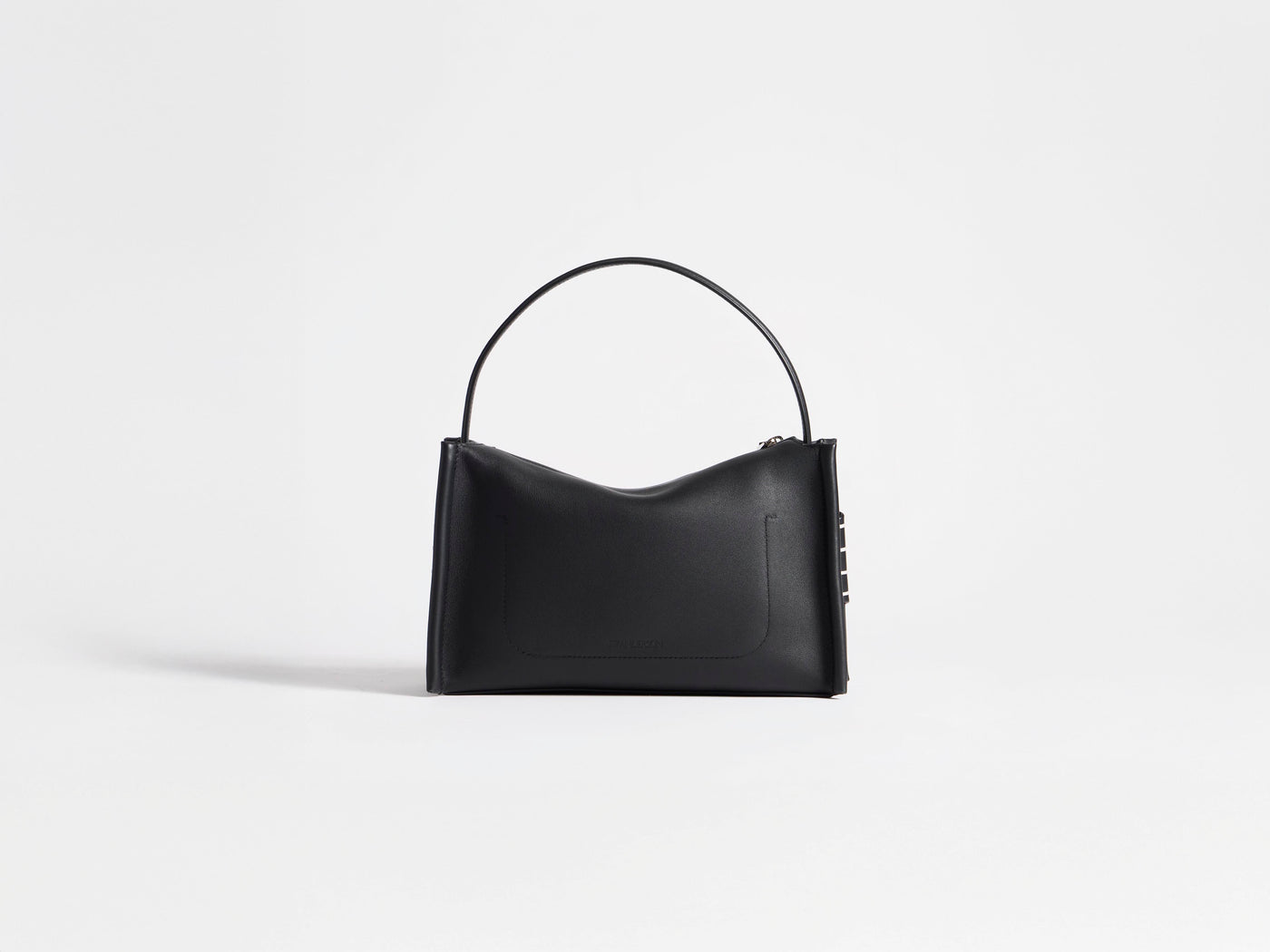 LOAFER BAG IN BLACK LEATHER