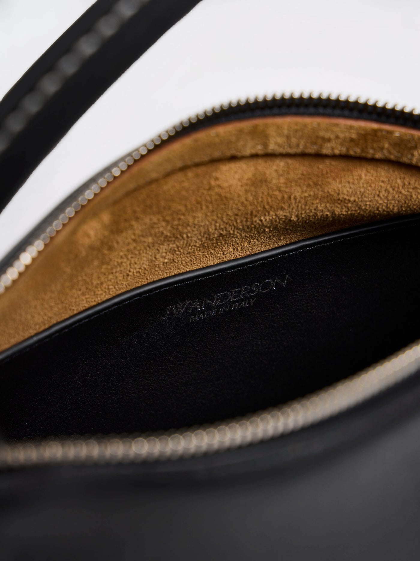 LOAFER BAG IN BLACK LEATHER