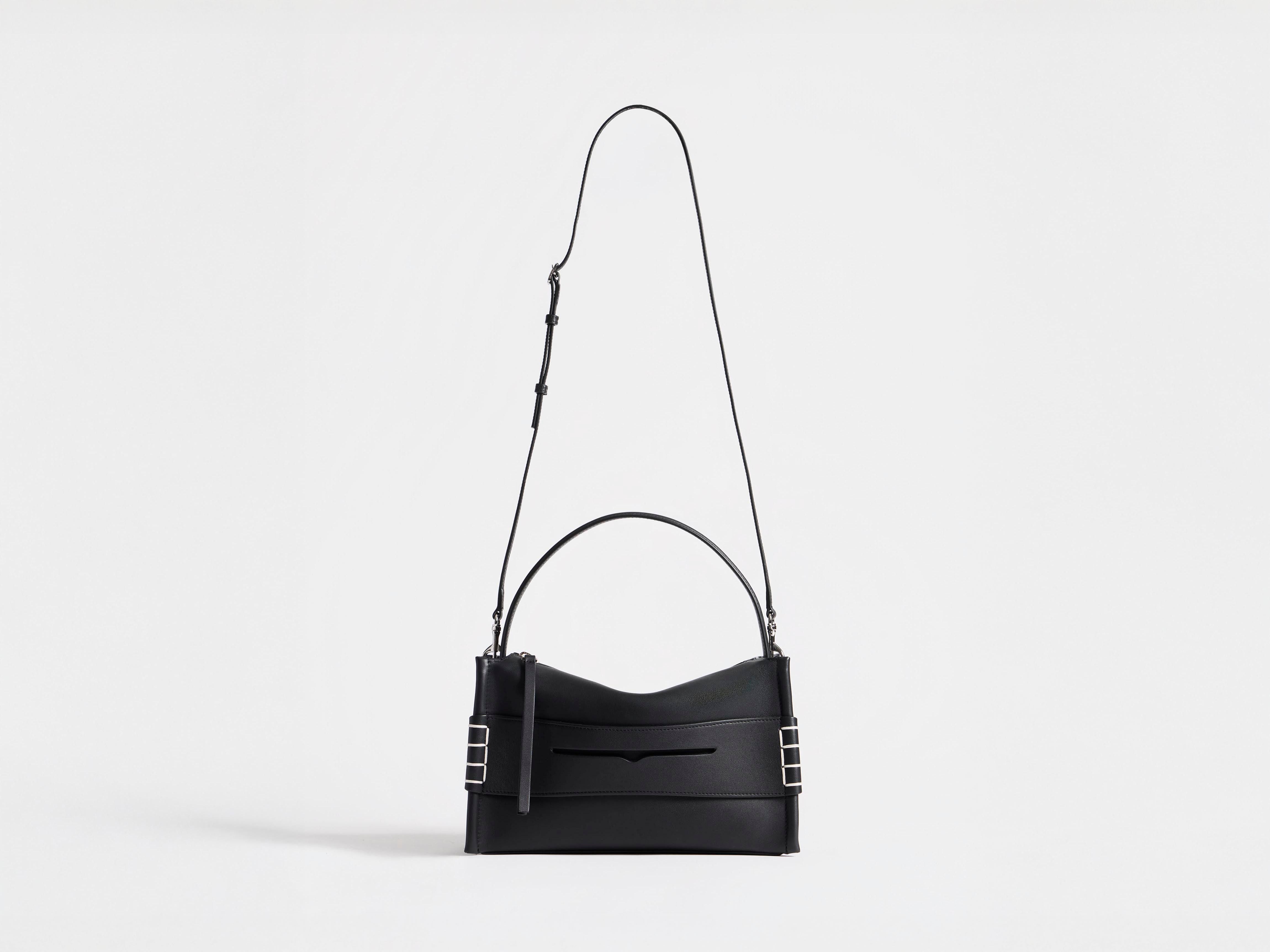 LOAFER BAG IN BLACK LEATHER in BLACK HB0716LA0383999O/S | JW
