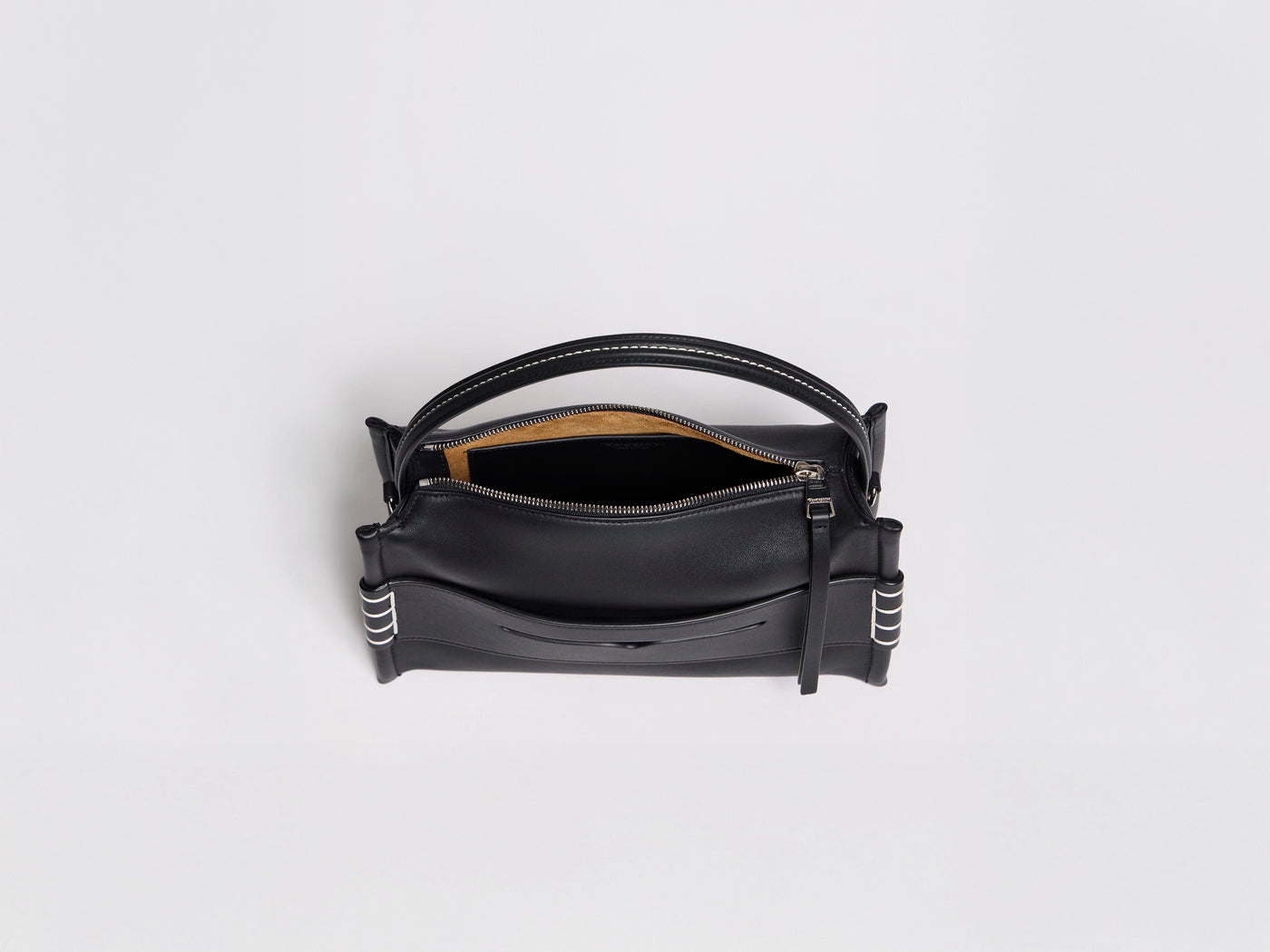 LOAFER BAG IN BLACK LEATHER