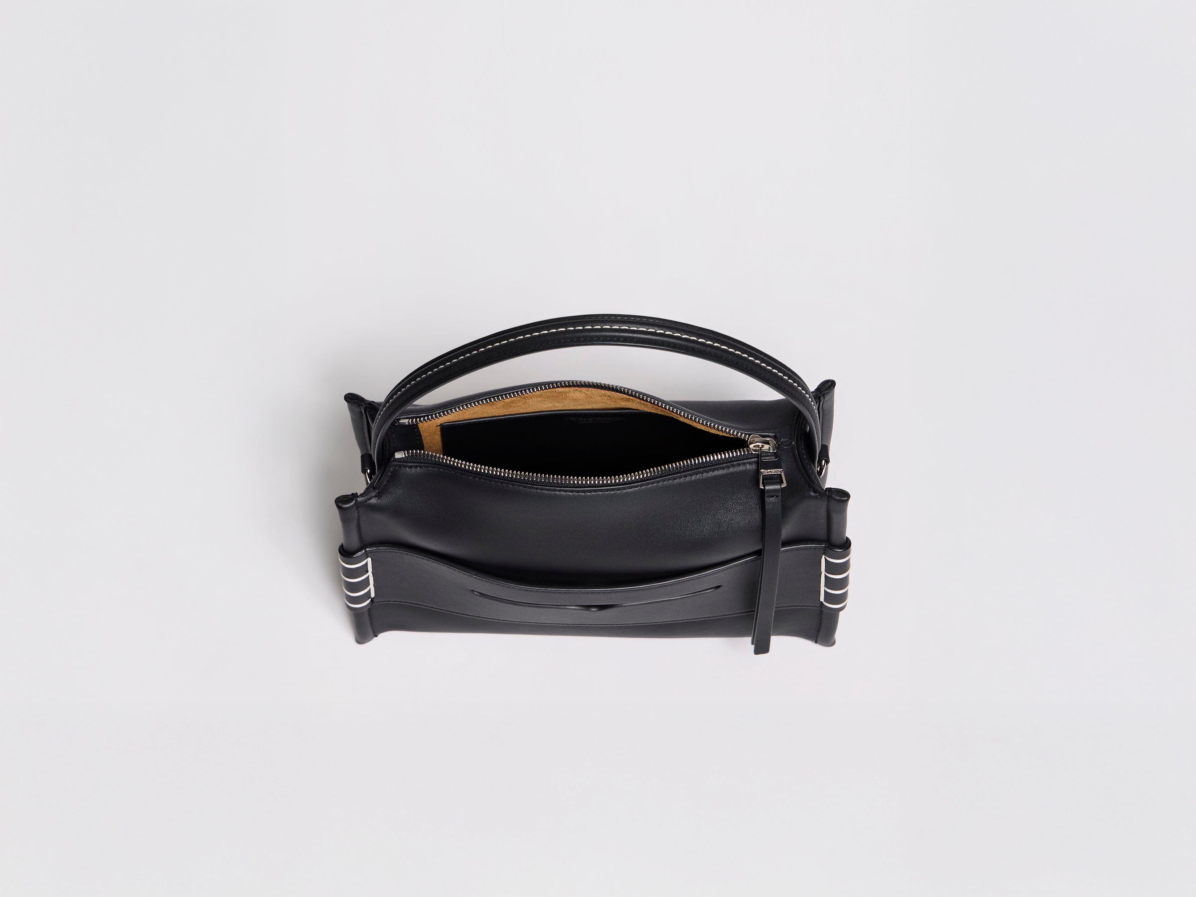 LOAFER BAG IN BLACK LEATHER
