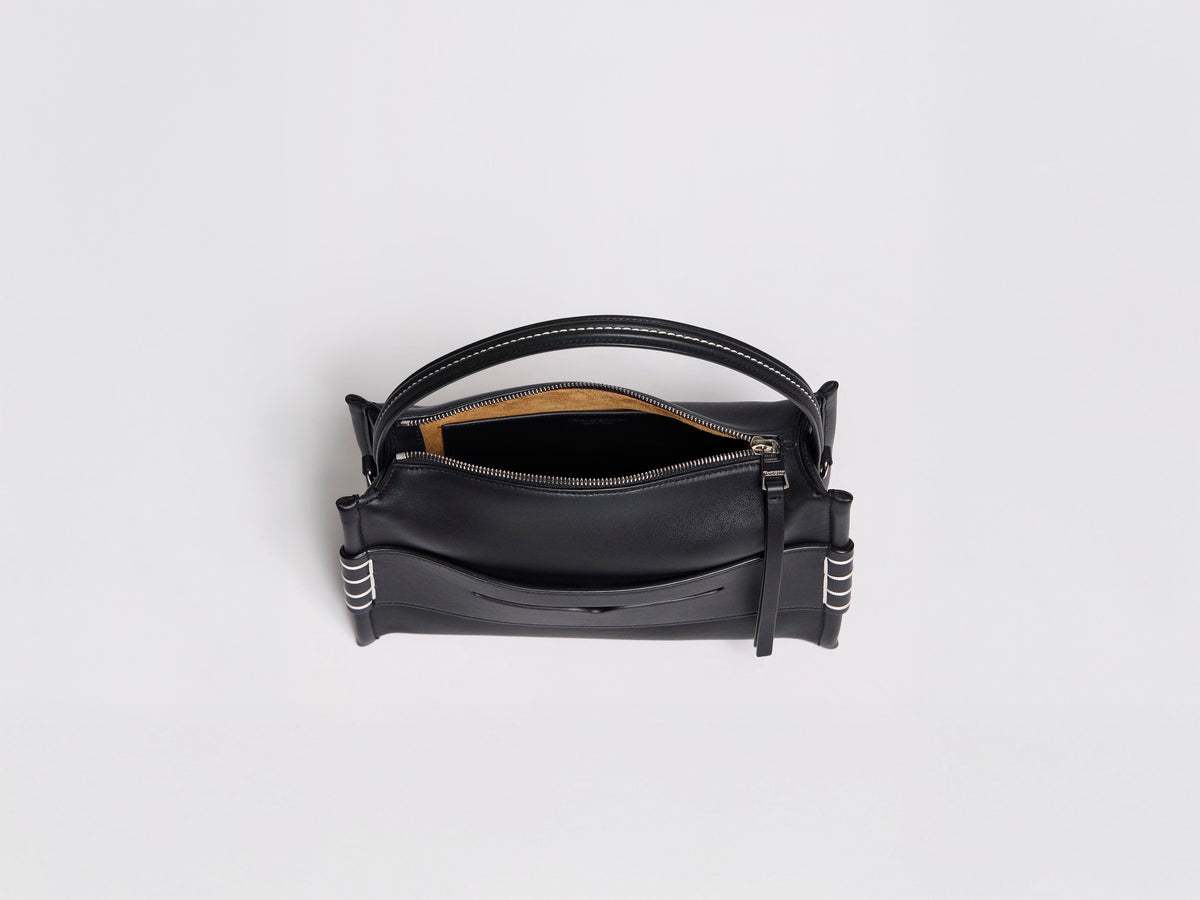 LOAFER BAG IN BLACK LEATHER in BLACK HB0716LA0383999O/S | JW 