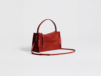 LOAFER BAG IN RUST SUEDE