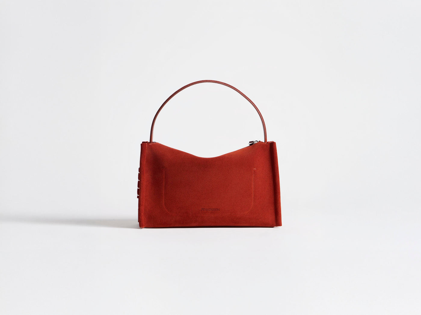LOAFER BAG IN RUST SUEDE