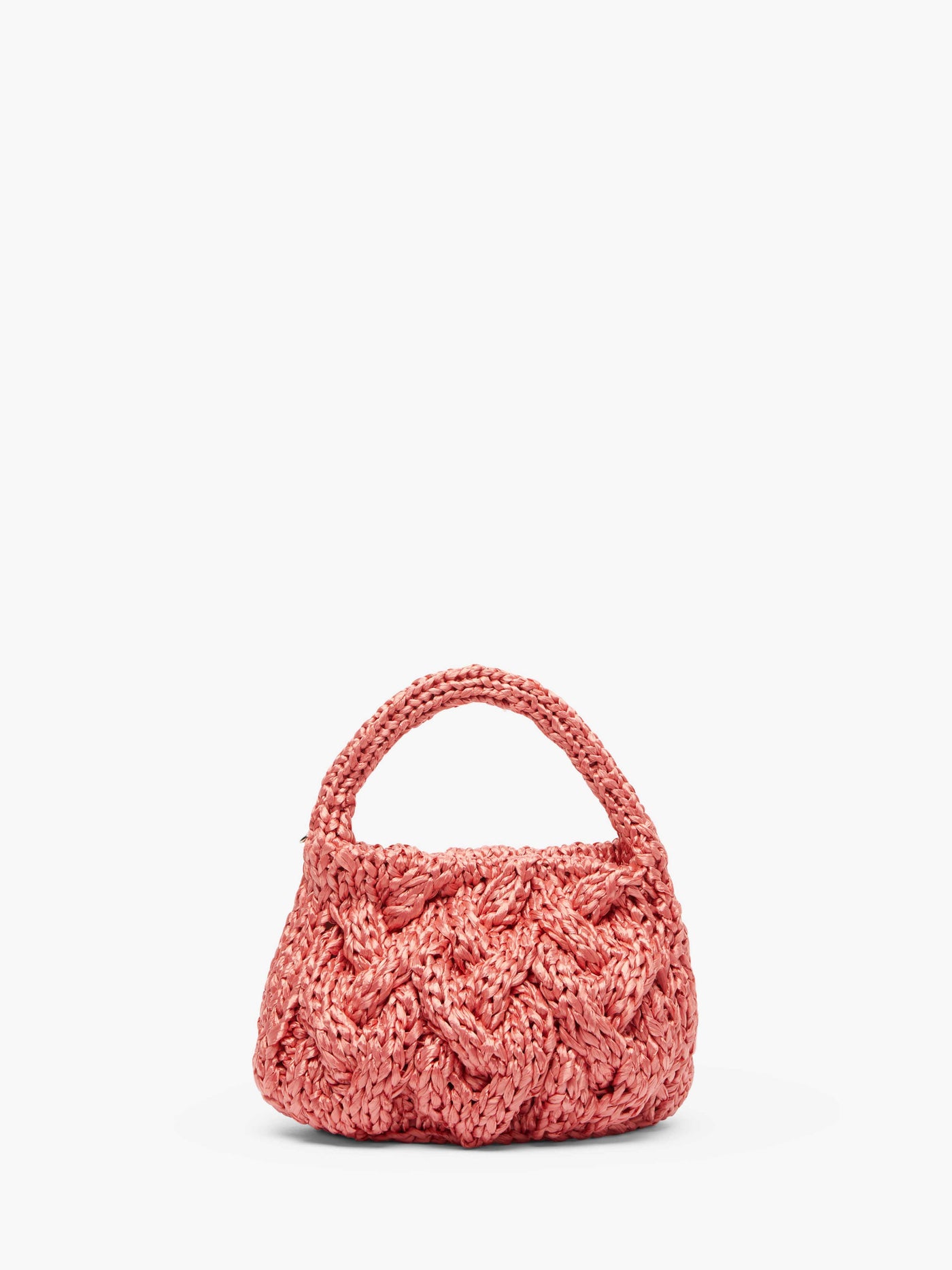 CL_SMALL CABLE KNIT BAG - GUNMETAL_HB0726FA0445