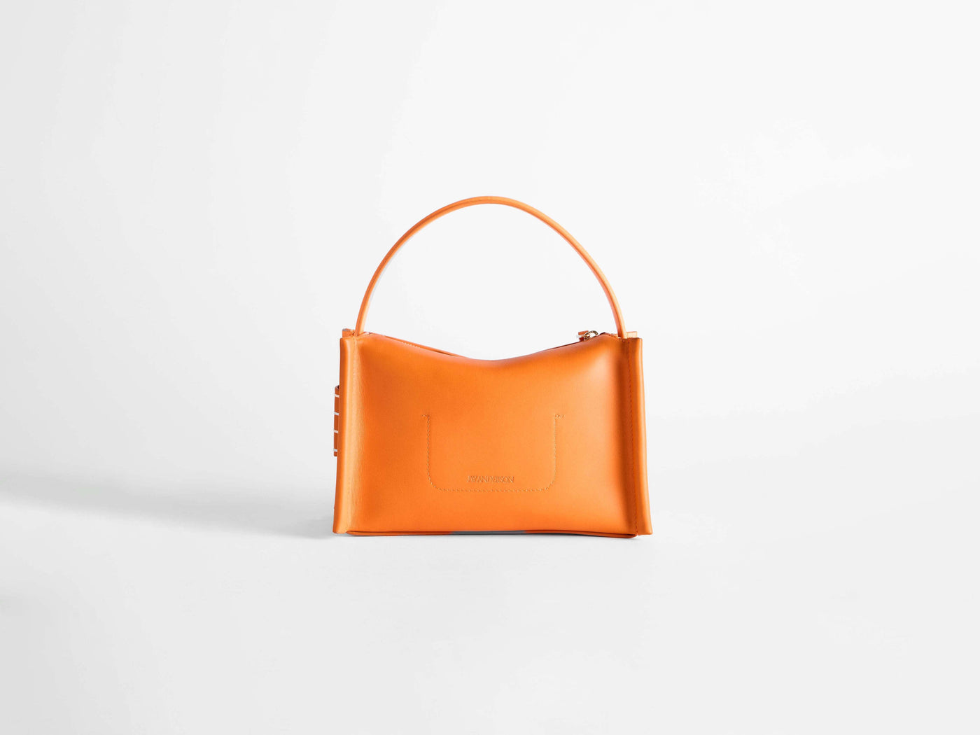 loafer bag bright orange Product Back 7