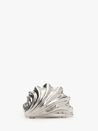 CL_SHELL CLUTCH - SILVER_HB0735FA0456