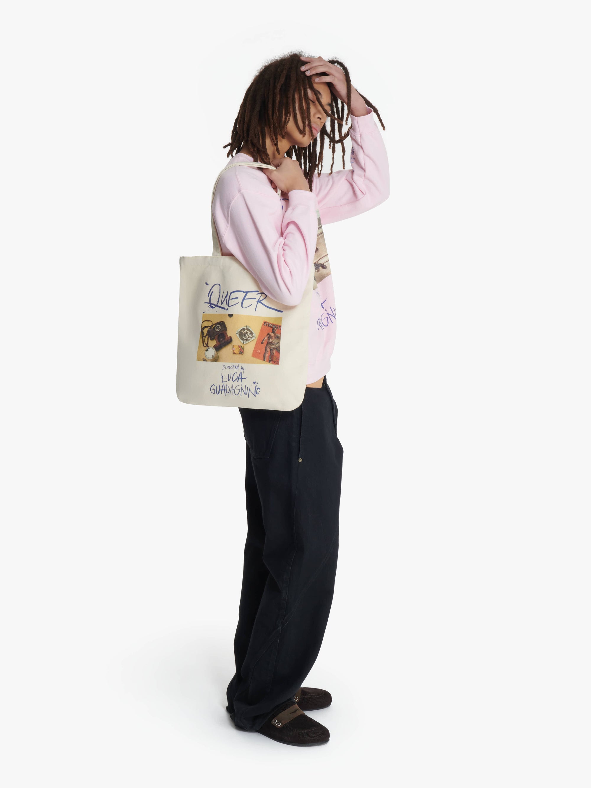 JW ANDERSON X QUEER CANVAS TOTE